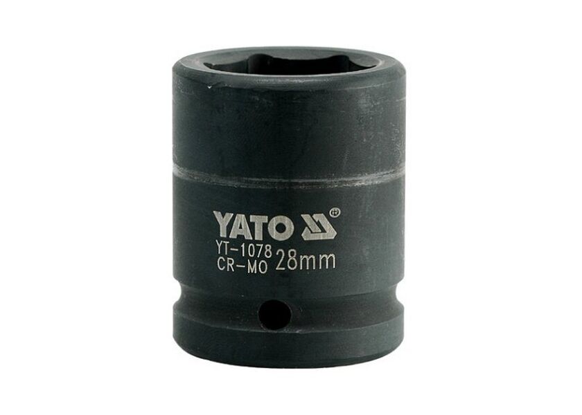 Šesťhranný nadstavec CrMo - 3/4 palca, 28 mm - YT-1078