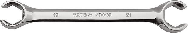 E-shop Kľúč prstencový polootvorený 15 x 17 mm - YT-0138