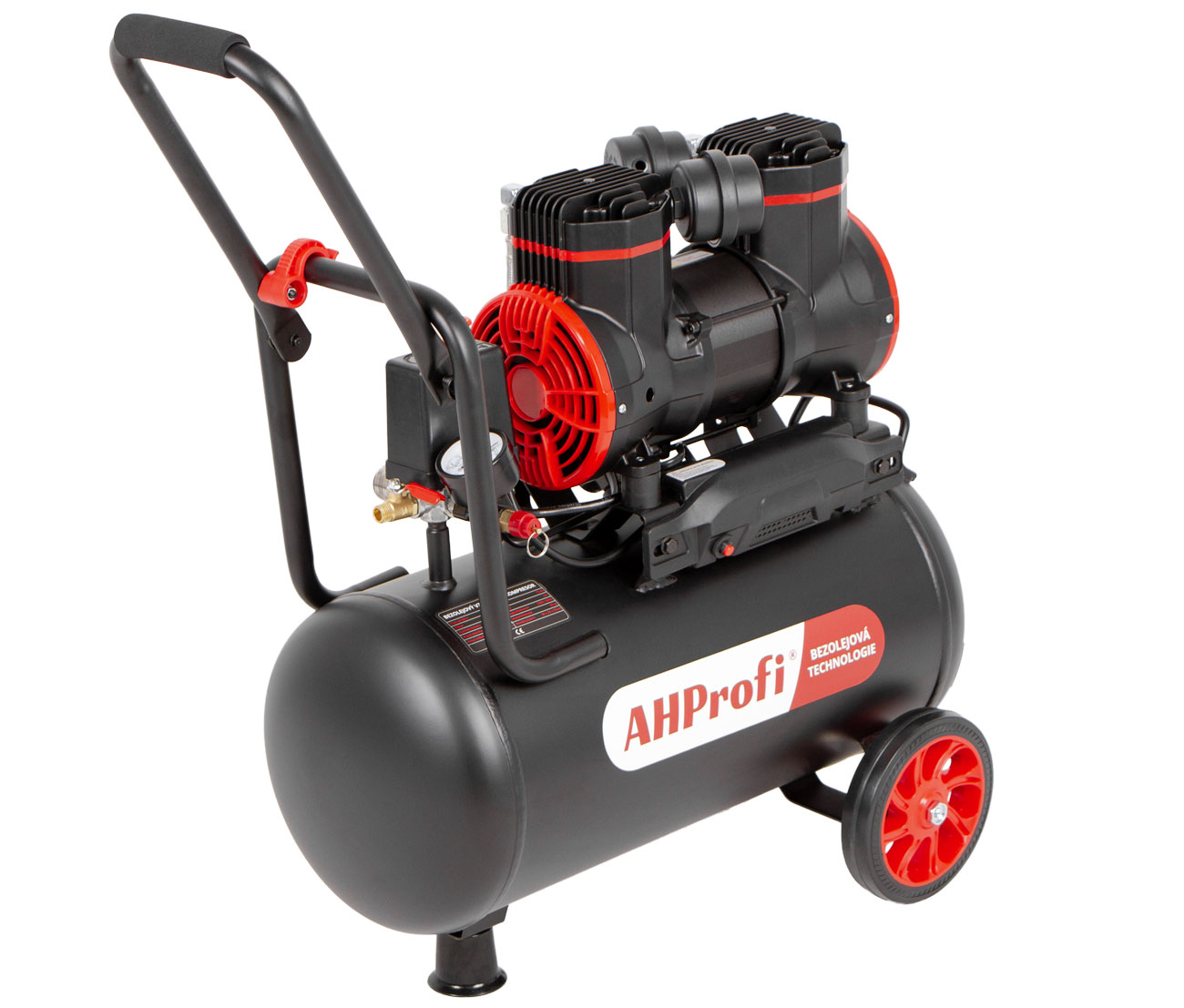 Bezolejový kompresor AHProfi 24 l Bezolejový kompresor AHProfi 24 l