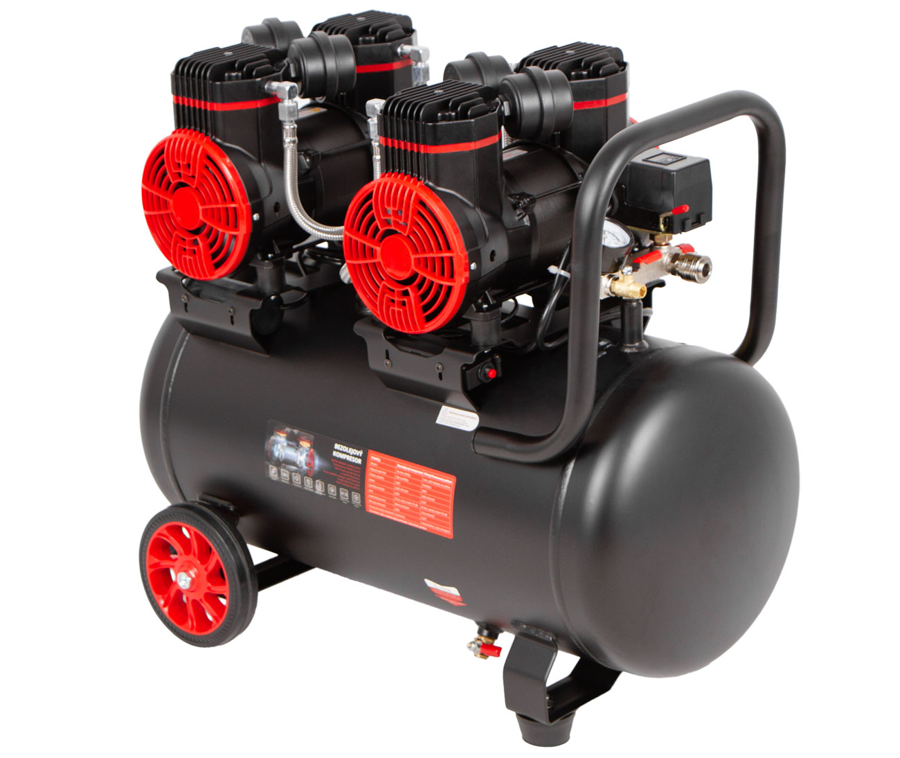 Bezolejový kompresor AHProfi 50 l Bezolejový kompresor AHProfi 50 l