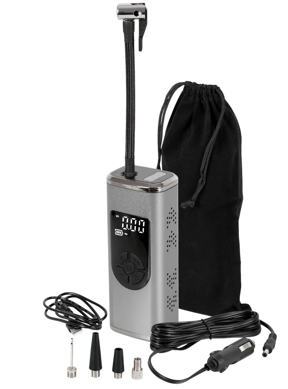 Fotografia produktu: AKU kompresor 5v1, 60 W, max. tlak 10,5 bar