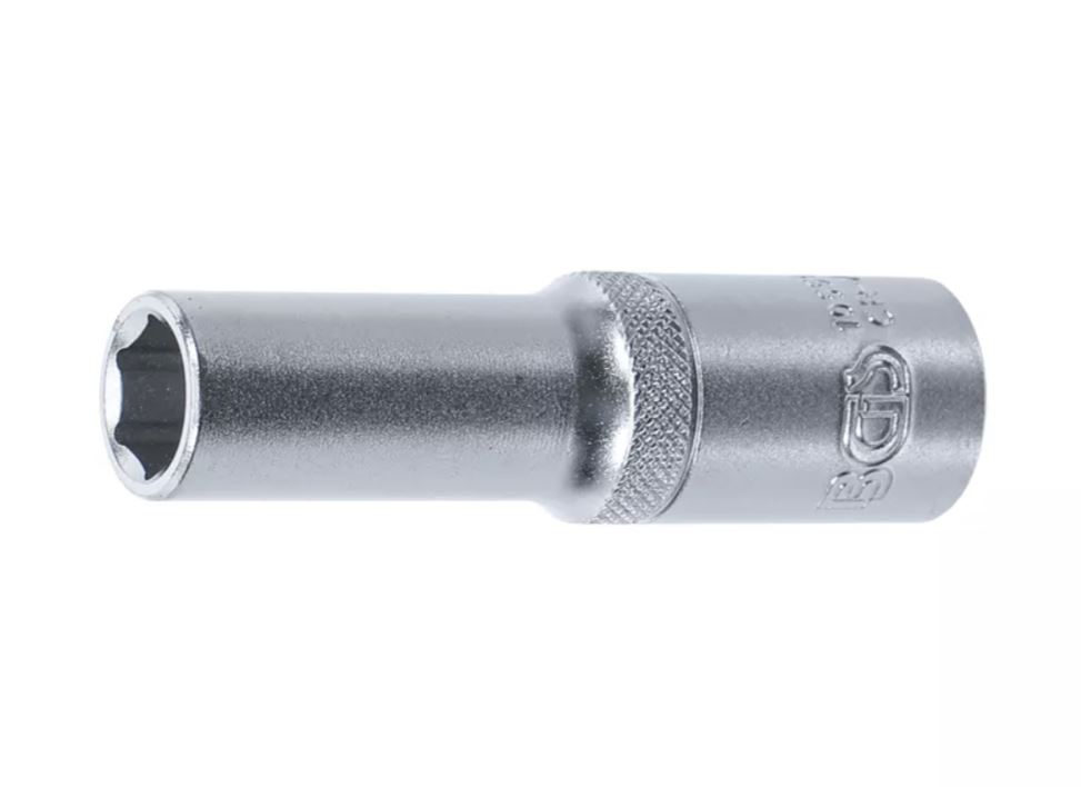E-shop Nástrčná hlavica šesťhranná, 1/2", 12 mm, predĺžená - B10552