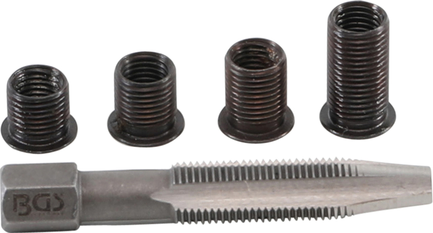 E-shop Sada na opravu závitov zapaľovacích sviečok, M8 x 1,0 mm, 5 ks - B167