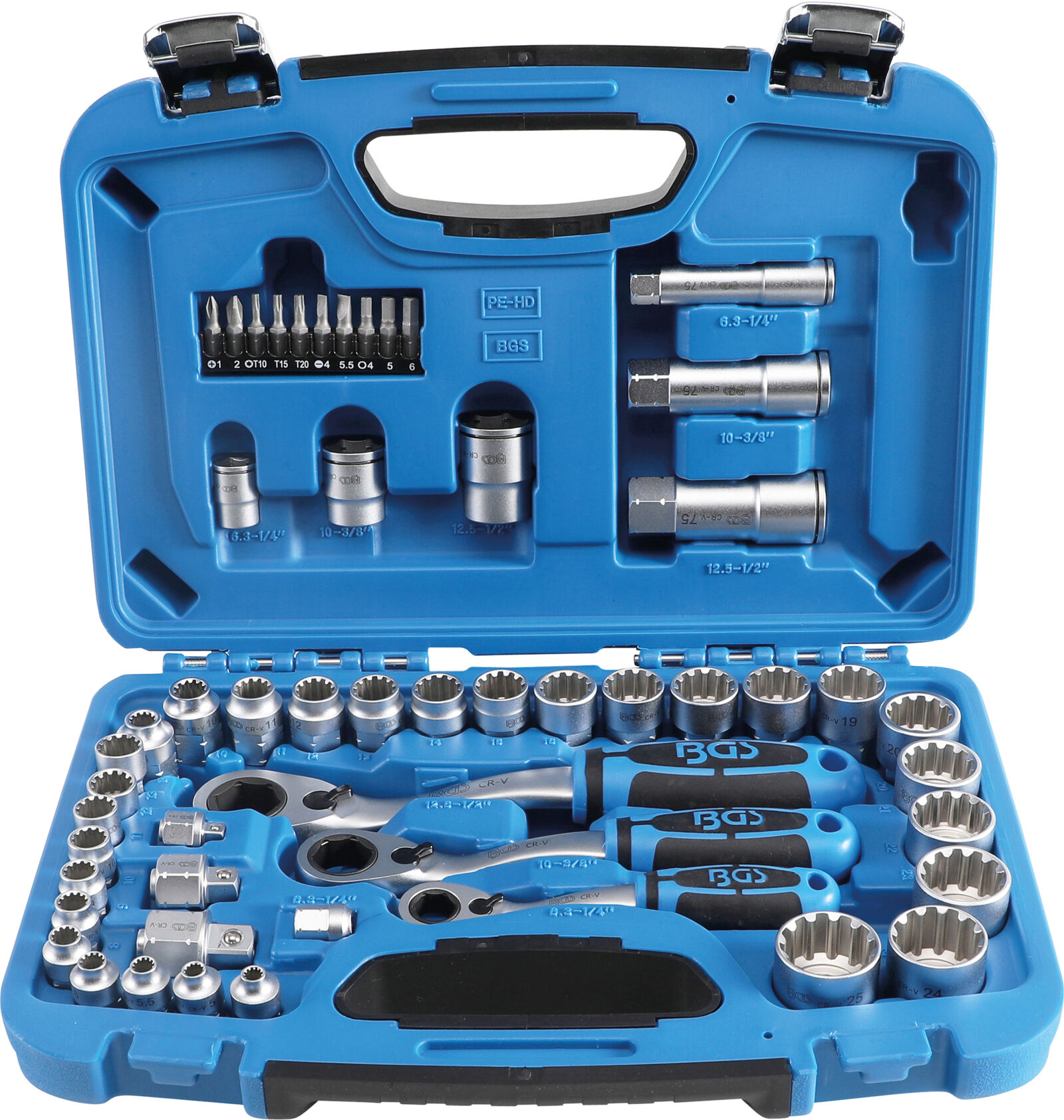 Fotografia produktu: Priechodná gola sada, Gear Lock, 4,5 - 25 mm, 52 ks - B2181
