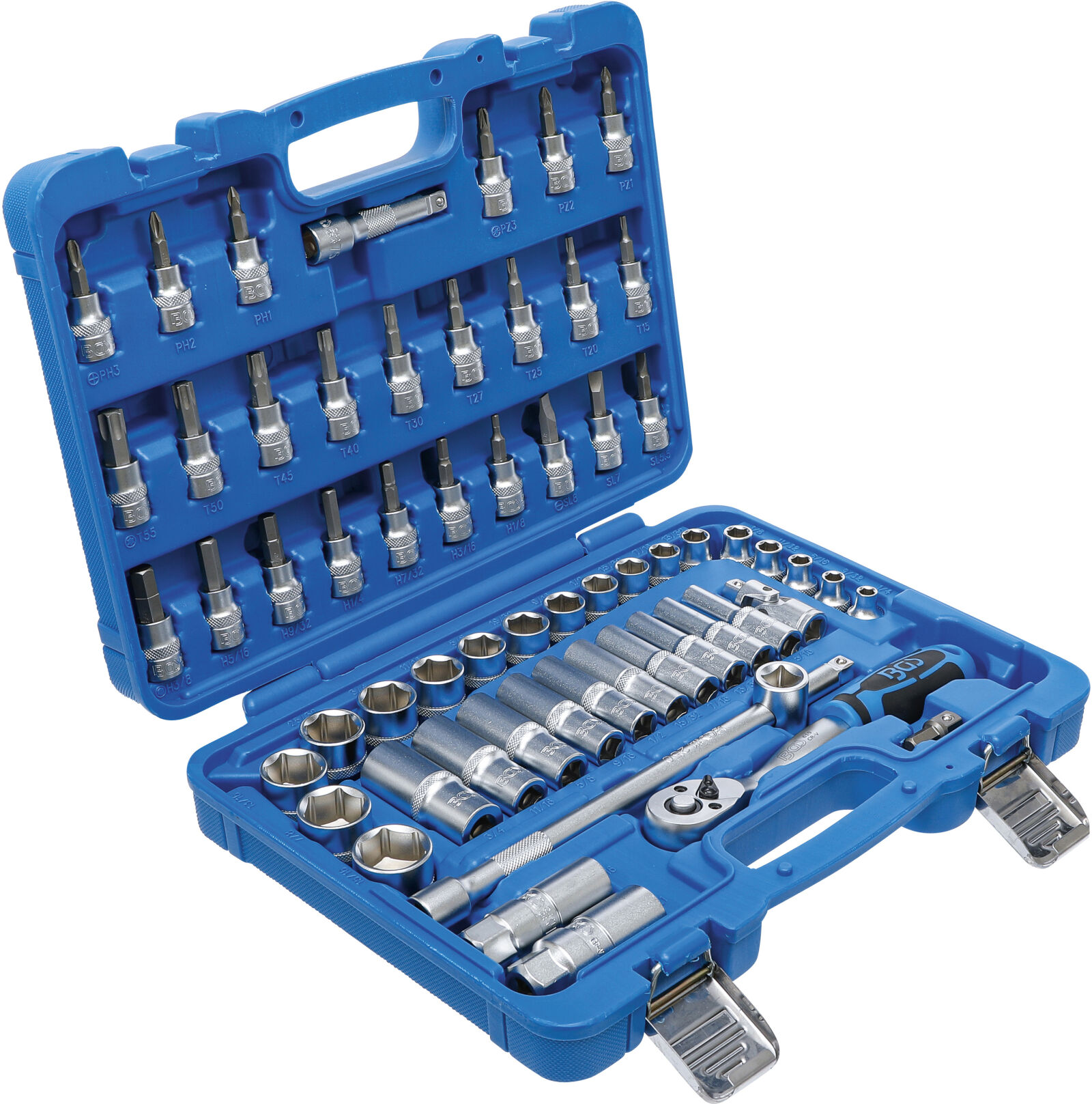 E-shop Gola sada 3/8”, palcová, 61 ks - B2215
