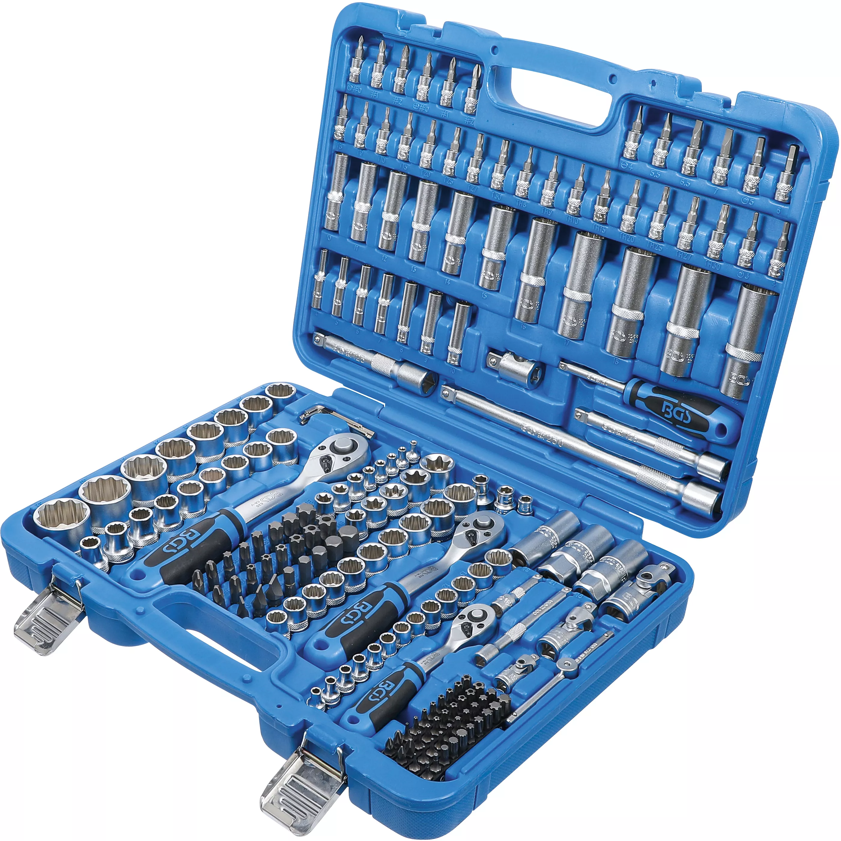 E-shop Gola sada, 1/4", 3/8", 1/2", dvanásťhran, 192 ks - B2286