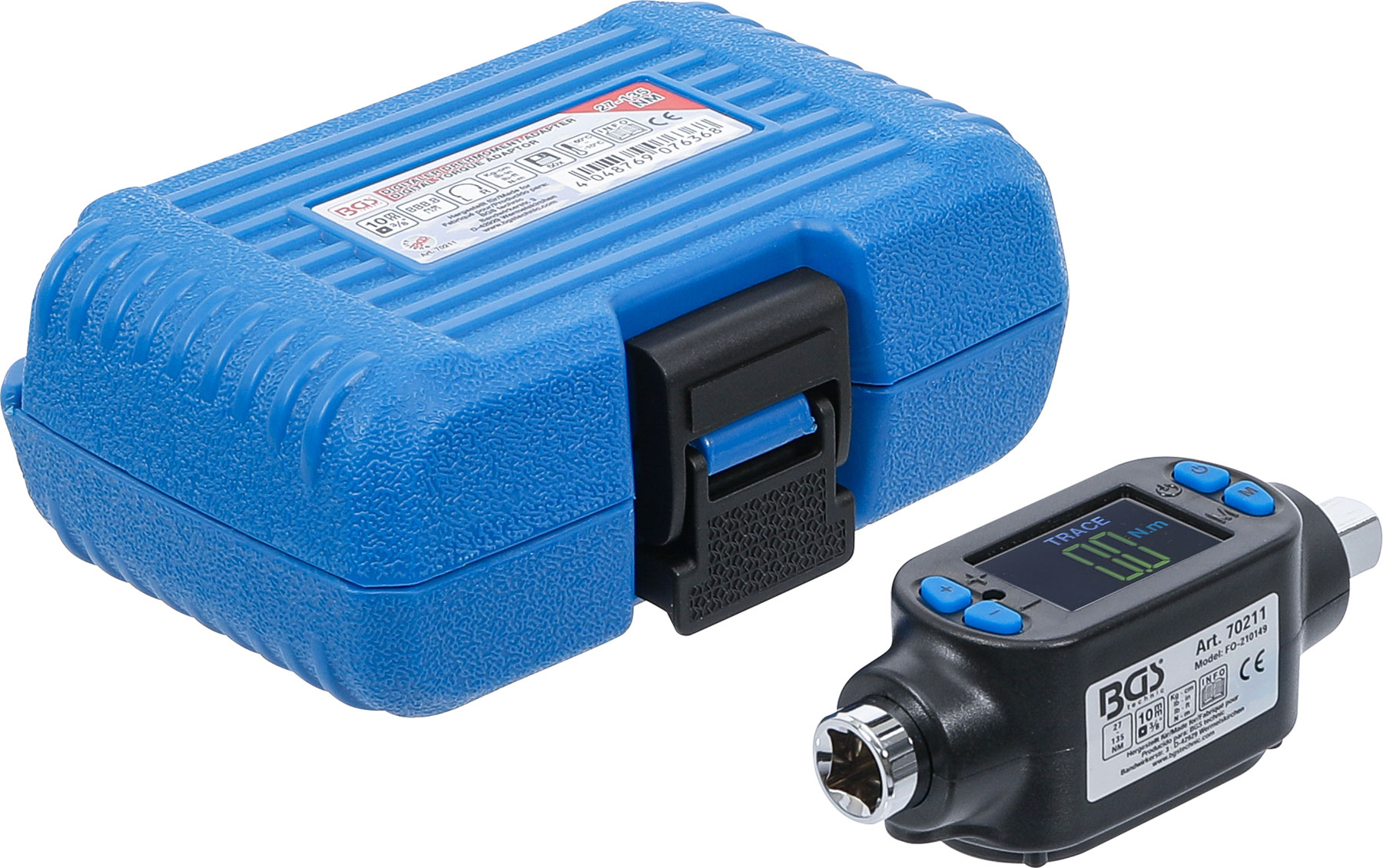 E-shop Digitálny momentový adaptér 3/8", 27 - 135 Nm - B70211