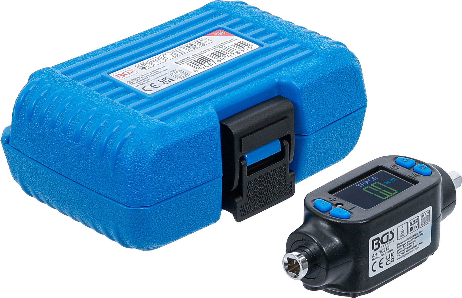 E-shop Digitálny momentový adaptér 1/4", 6 - 30 Nm - B70212