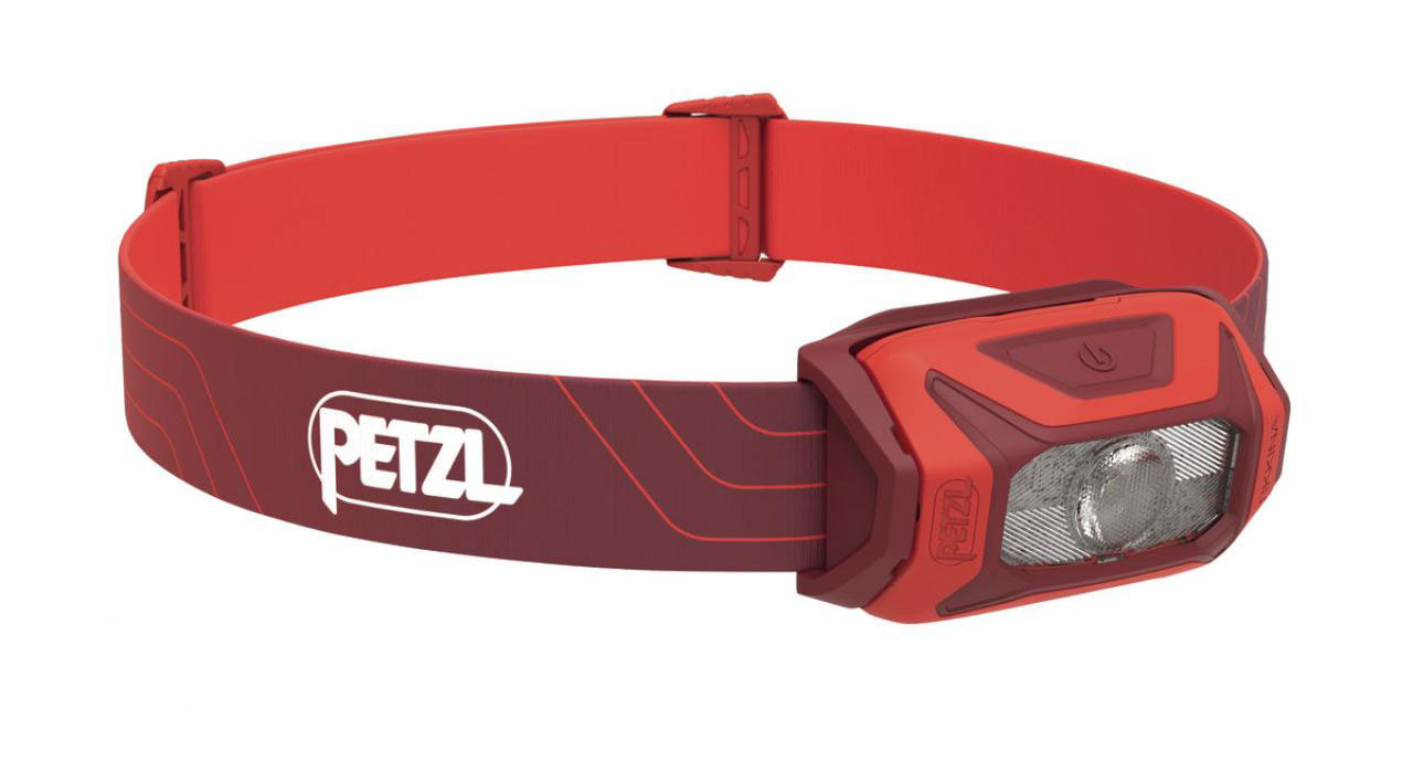 E-shop Čelovka PETZL Tikkina, červená, 300 lm - E060AA03