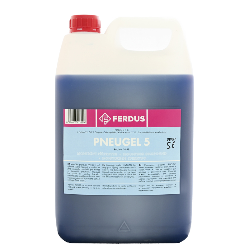 E-shop Montážny gél pre pneumatiky, 5 l - F1099