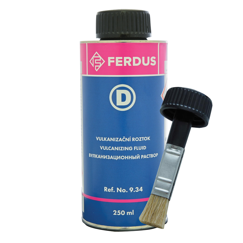 E-shop Vulkanizačný roztok D, 250 ml + väčší štetec - F934