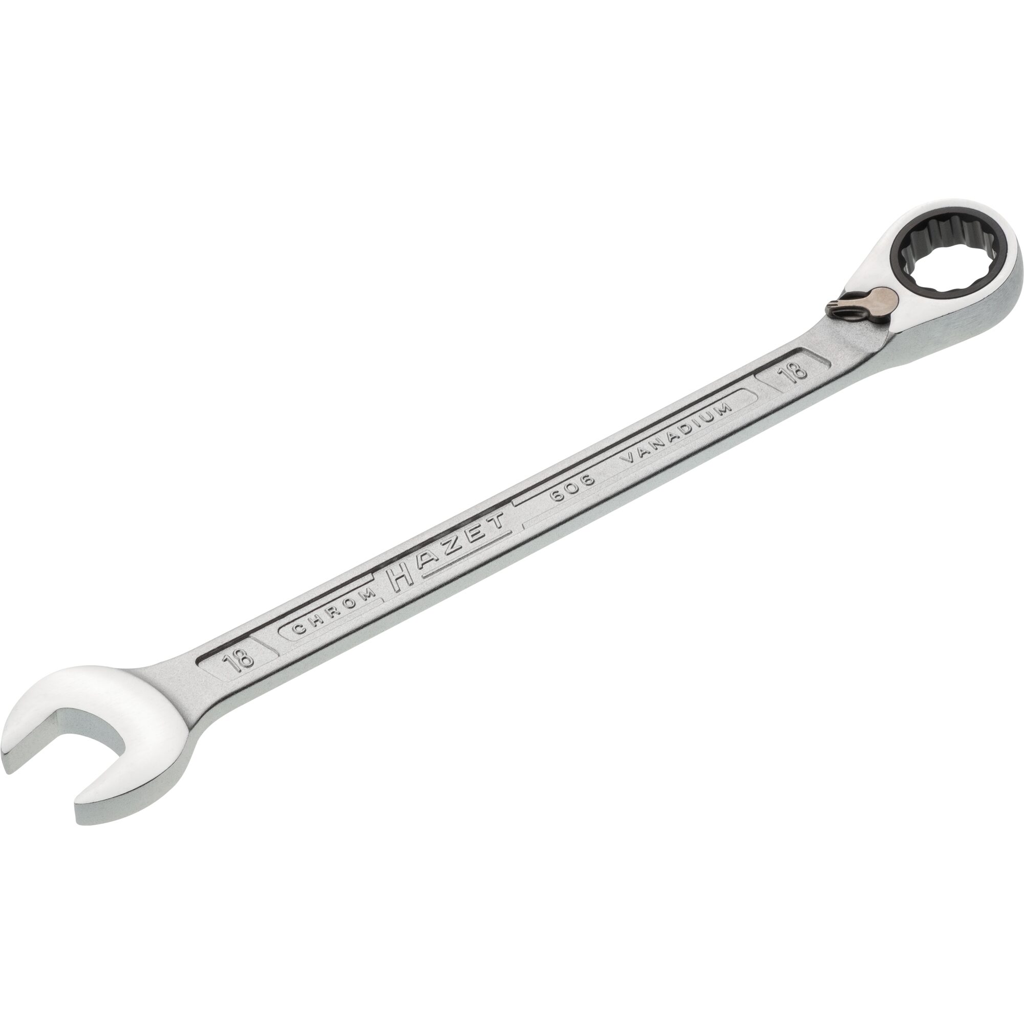 E-shop Ráčkový očkoplochý klíč HAZET 606-18 - HA101047