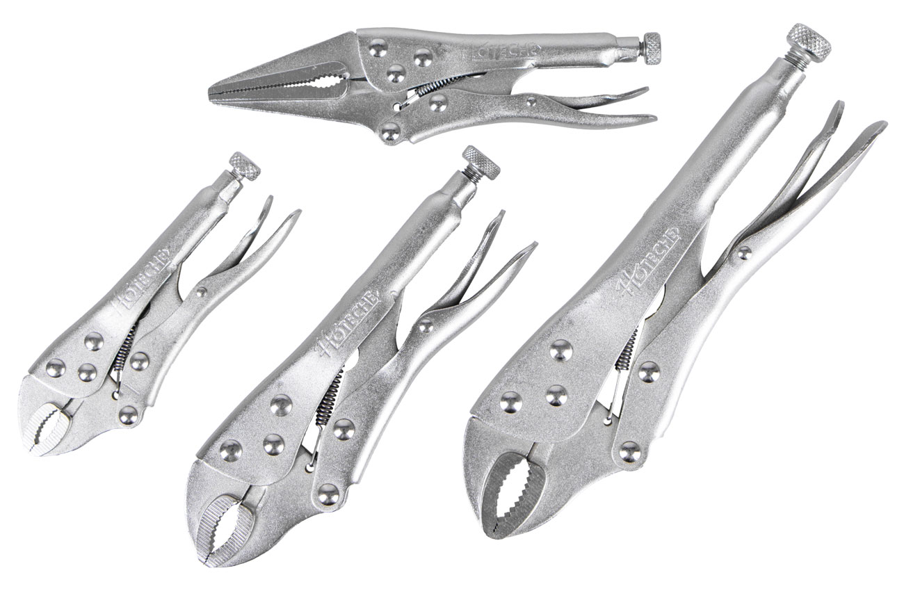 Samosvorné kliešte, sada 4 ks - HT112002