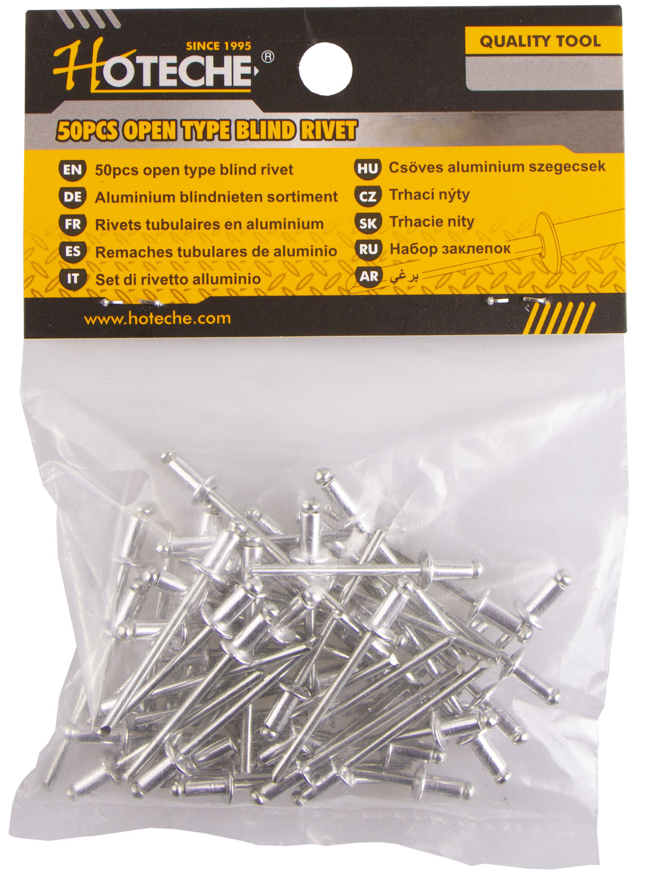 E-shop Trhacie nity, 4 x 9,5 mm, 50 ks - HT161003