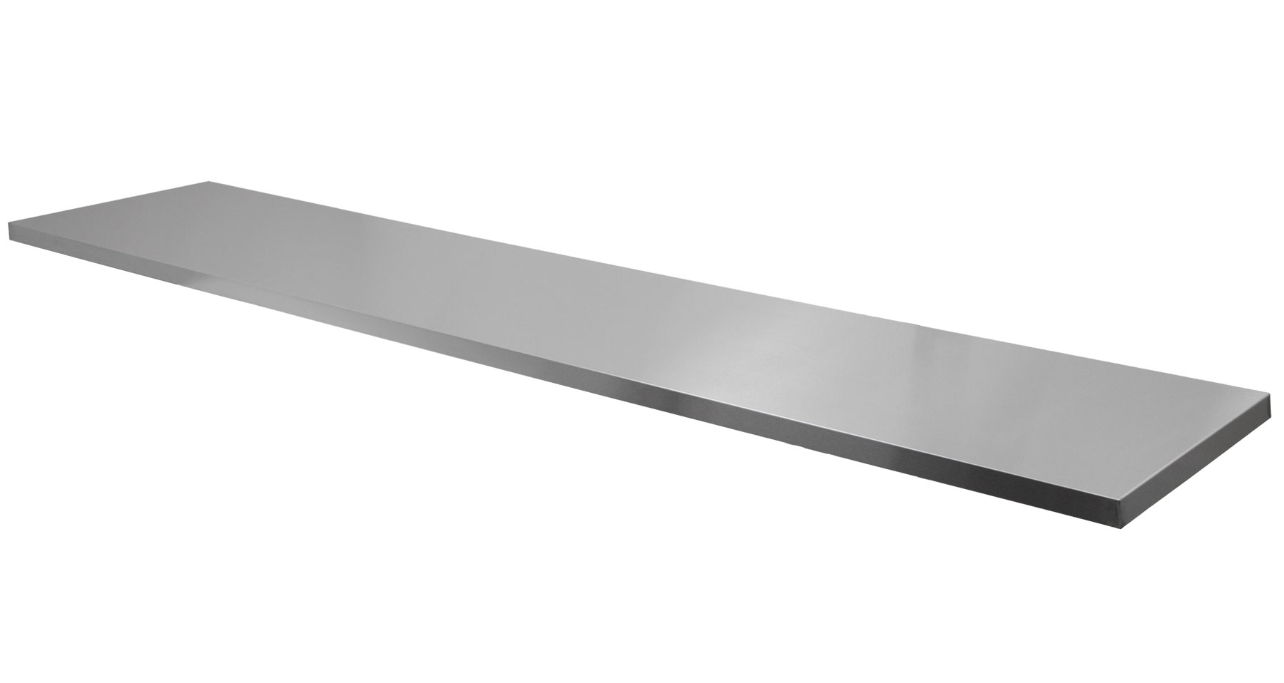 E-shop Nerezová pracovná doska 2365x463x38 mm do zostavy dielenského nábytku PROFI - TGW93S