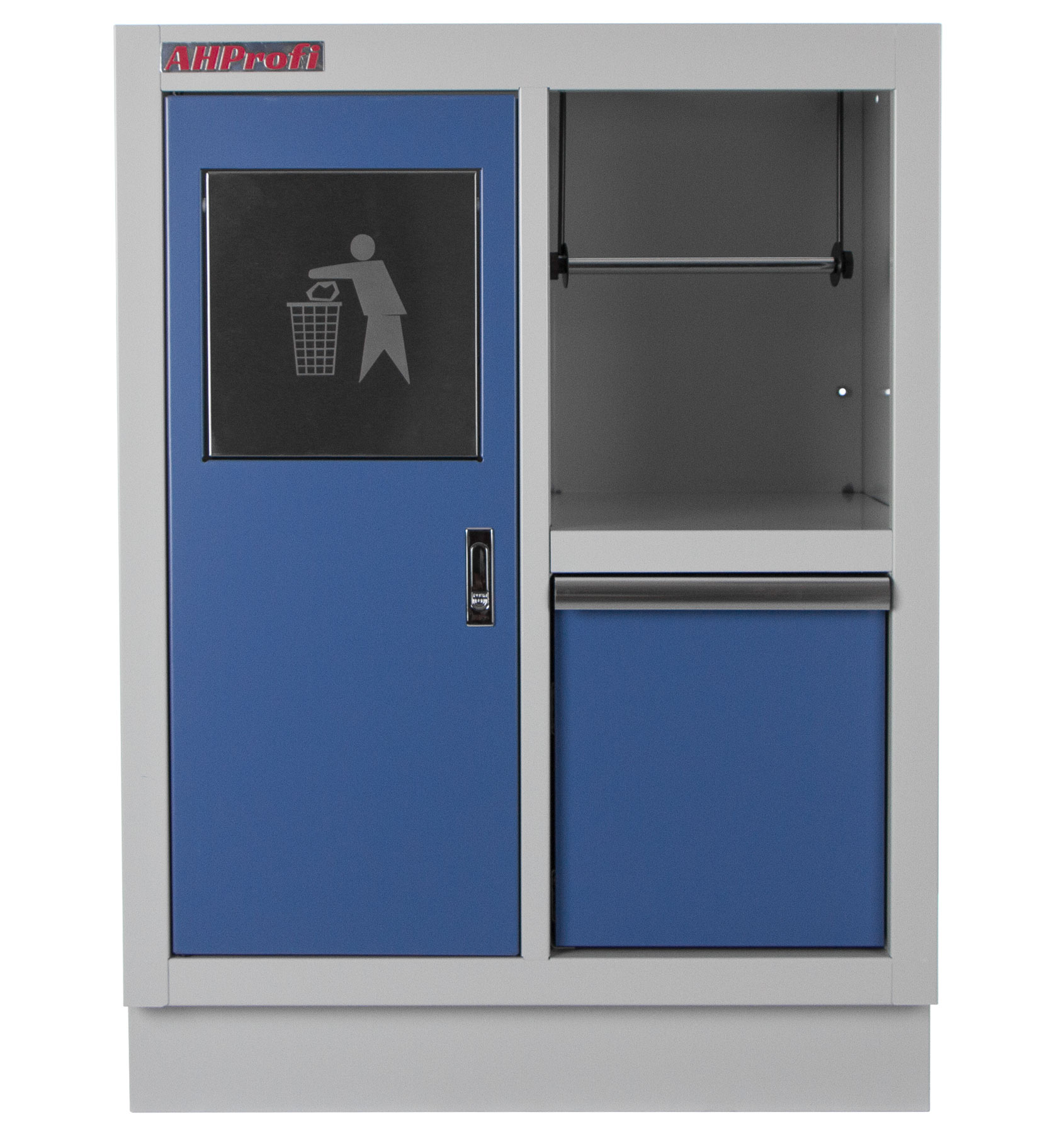 E-shop Celokovová dielenská skrinka PROFI BLUE 680x458x910 mm - MTGC1301A