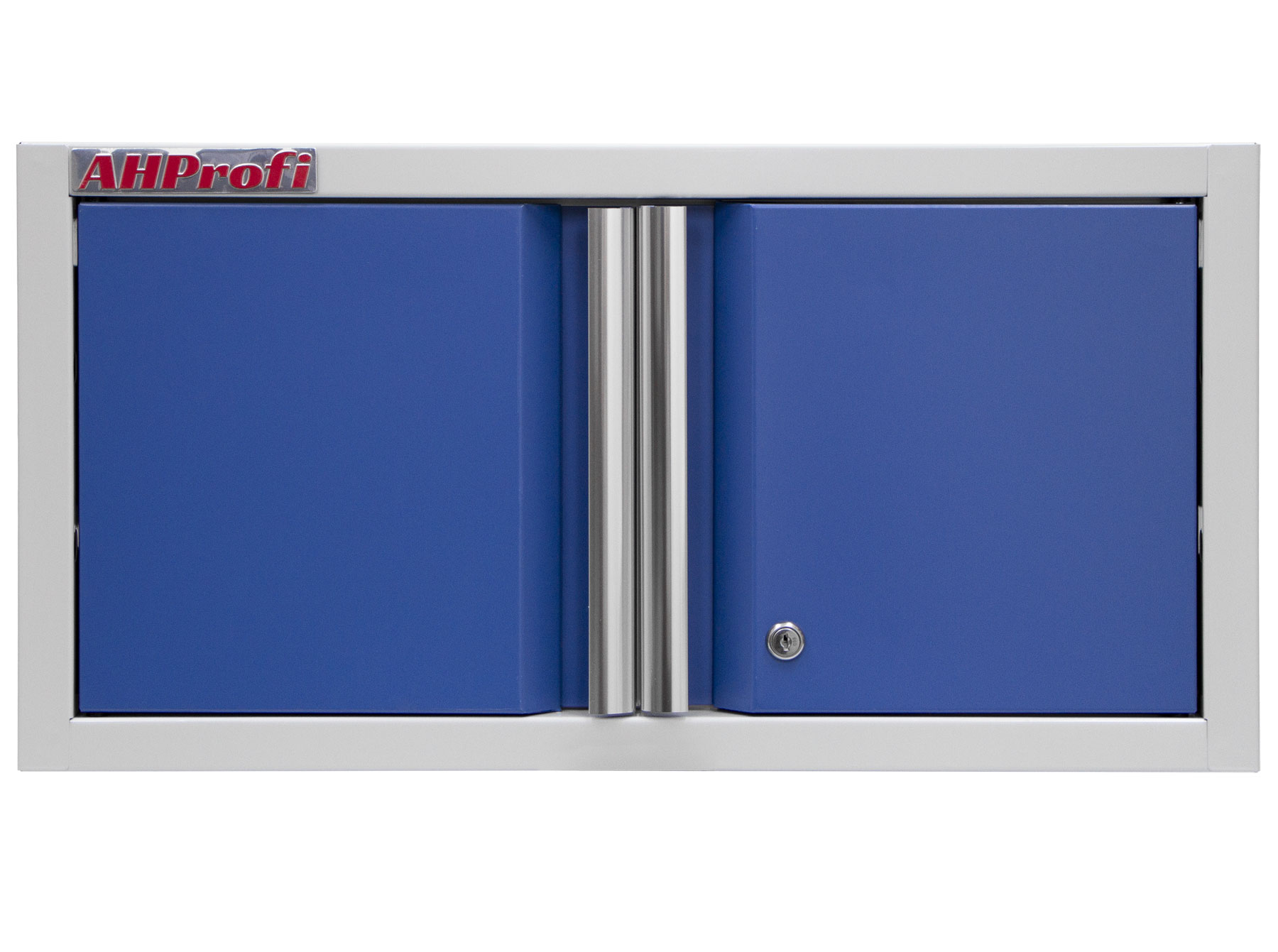 E-shop Celokovová dvojkrídlová závesná skrinka PROFI BLUE 680x281x350 mm - MWGB1326C