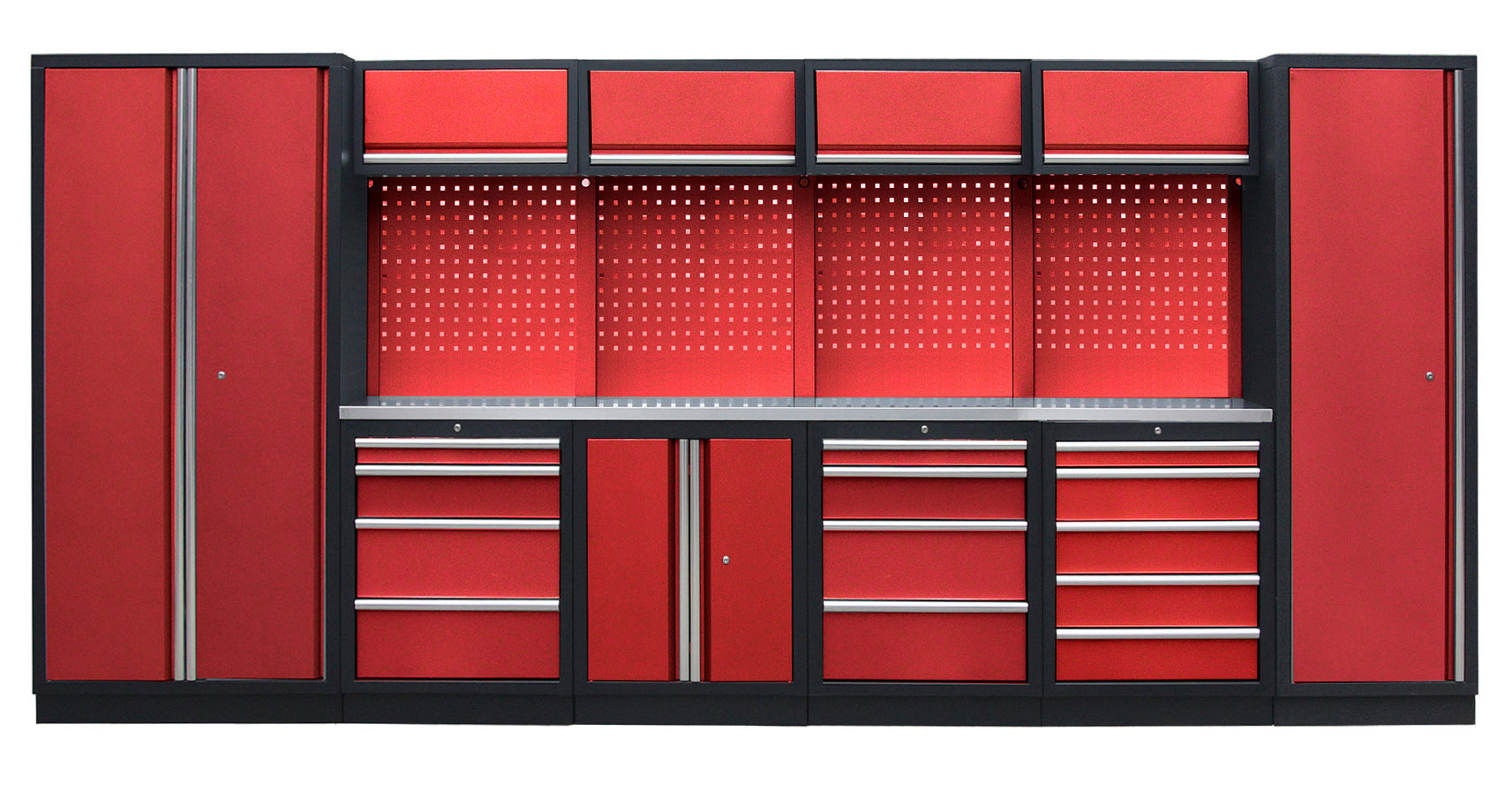 E-shop Kvalitný PROFI RED dielenský nábytok 4235 x 495 x 2000 mm - RTGS1300A55