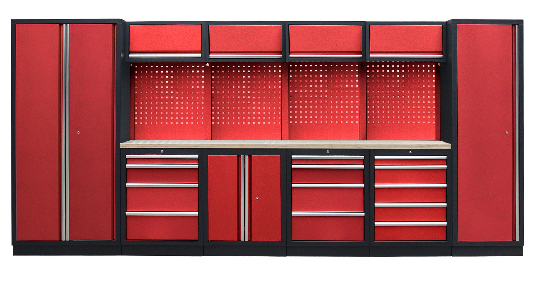 E-shop Kvalitný PROFI RED dielenský nábytok 4235 x 495 x 2000 mm - RTGS1300A5