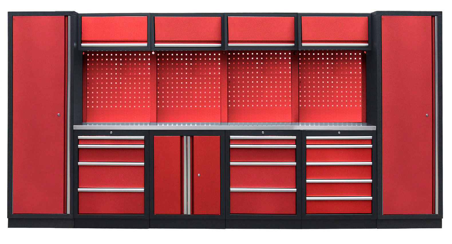 E-shop Kvalitný PROFI RED dielenský nábytok 3920 x 495 x 2000 mm - RTGS1300A88