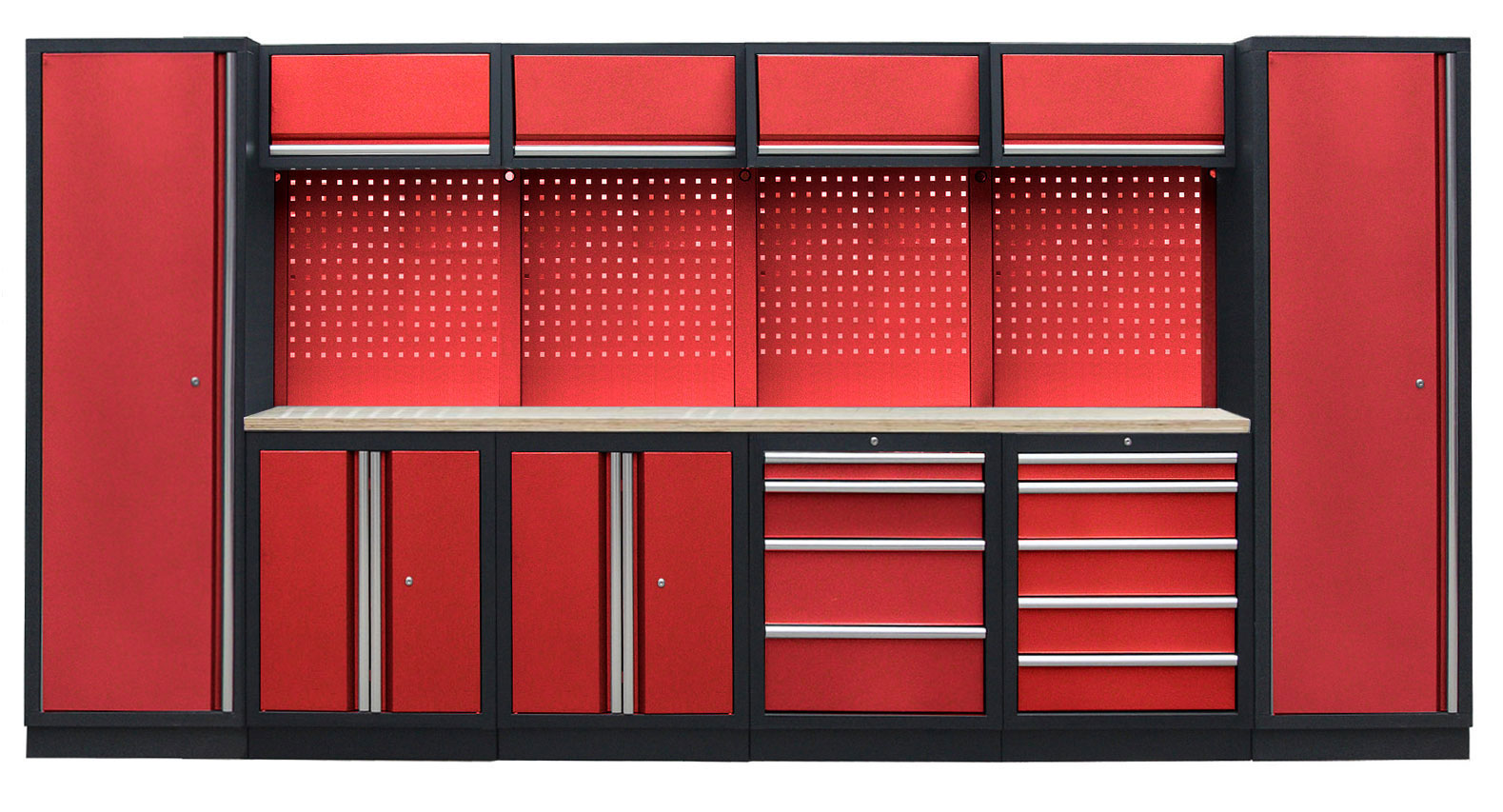 E-shop Kvalitný PROFI RED dielenský nábytok 3920 x 495 x 2000 mm - RTGS1300AA4