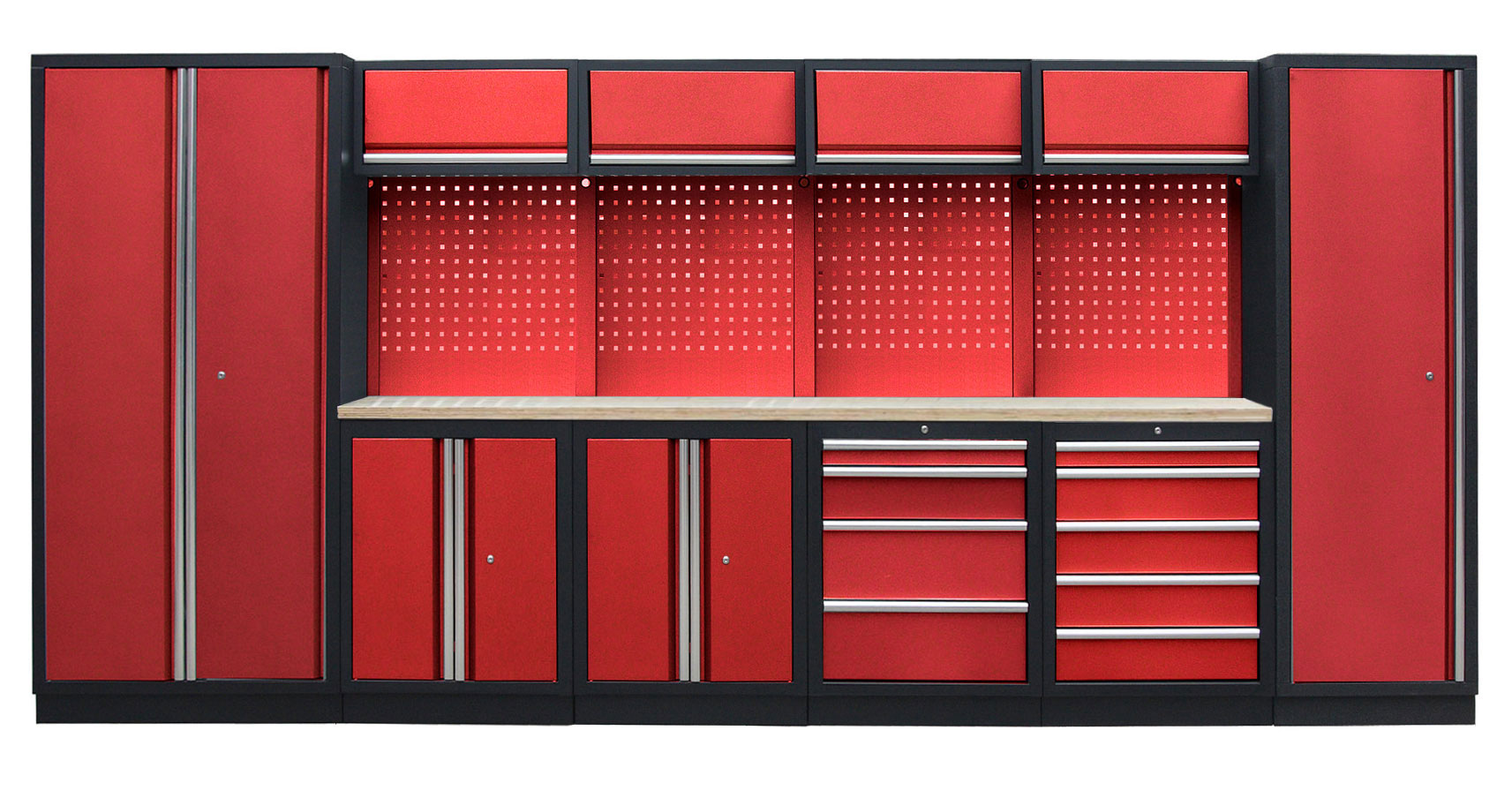 E-shop Kvalitný PROFI RED dielenský nábytok 4235 x 495 x 2000 mm - RTGS1300AA6