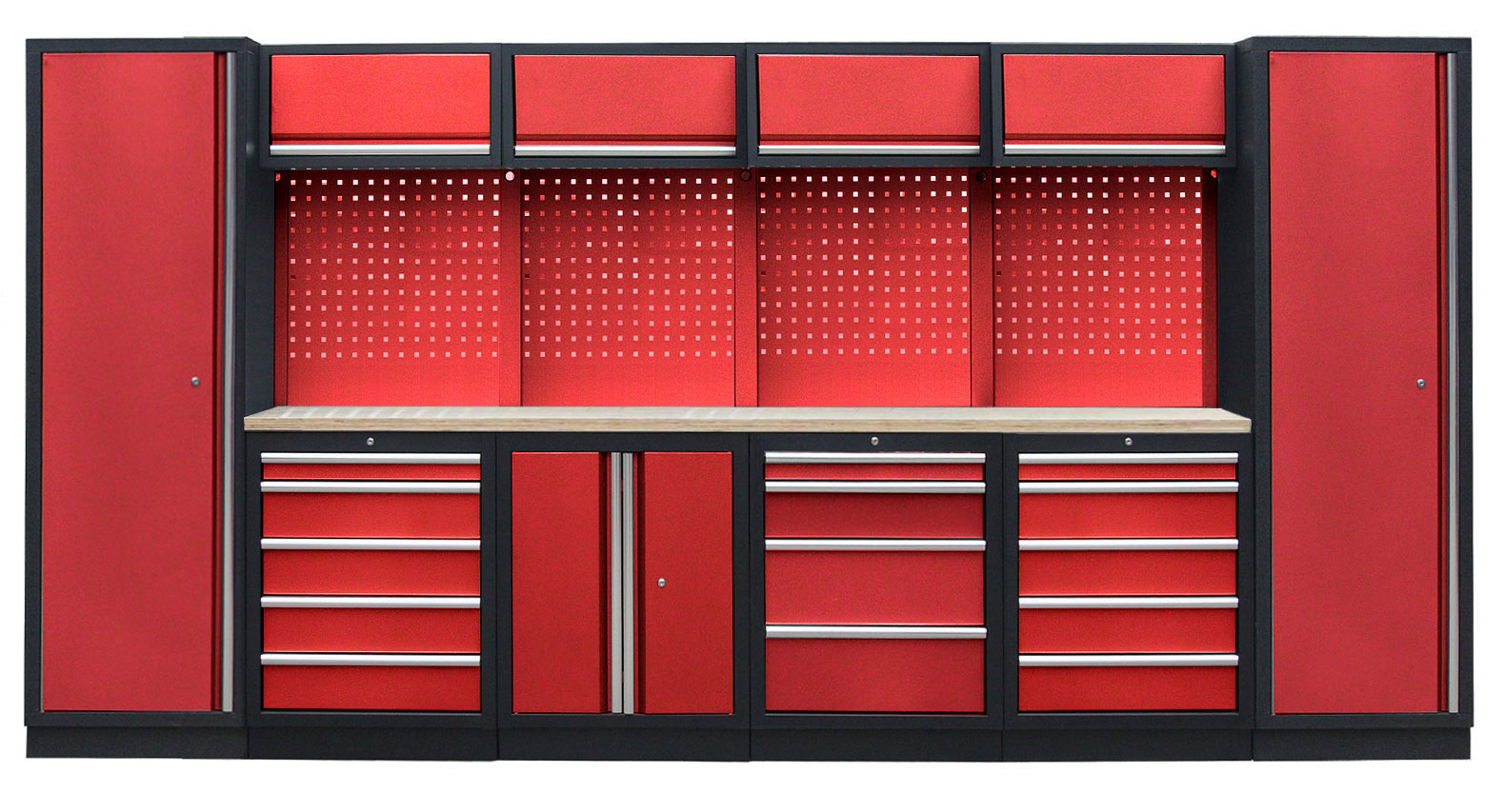 E-shop Kvalitný PROFI RED dielenský nábytok 3920 x 495 x 2000 mm - RTGS1300AA