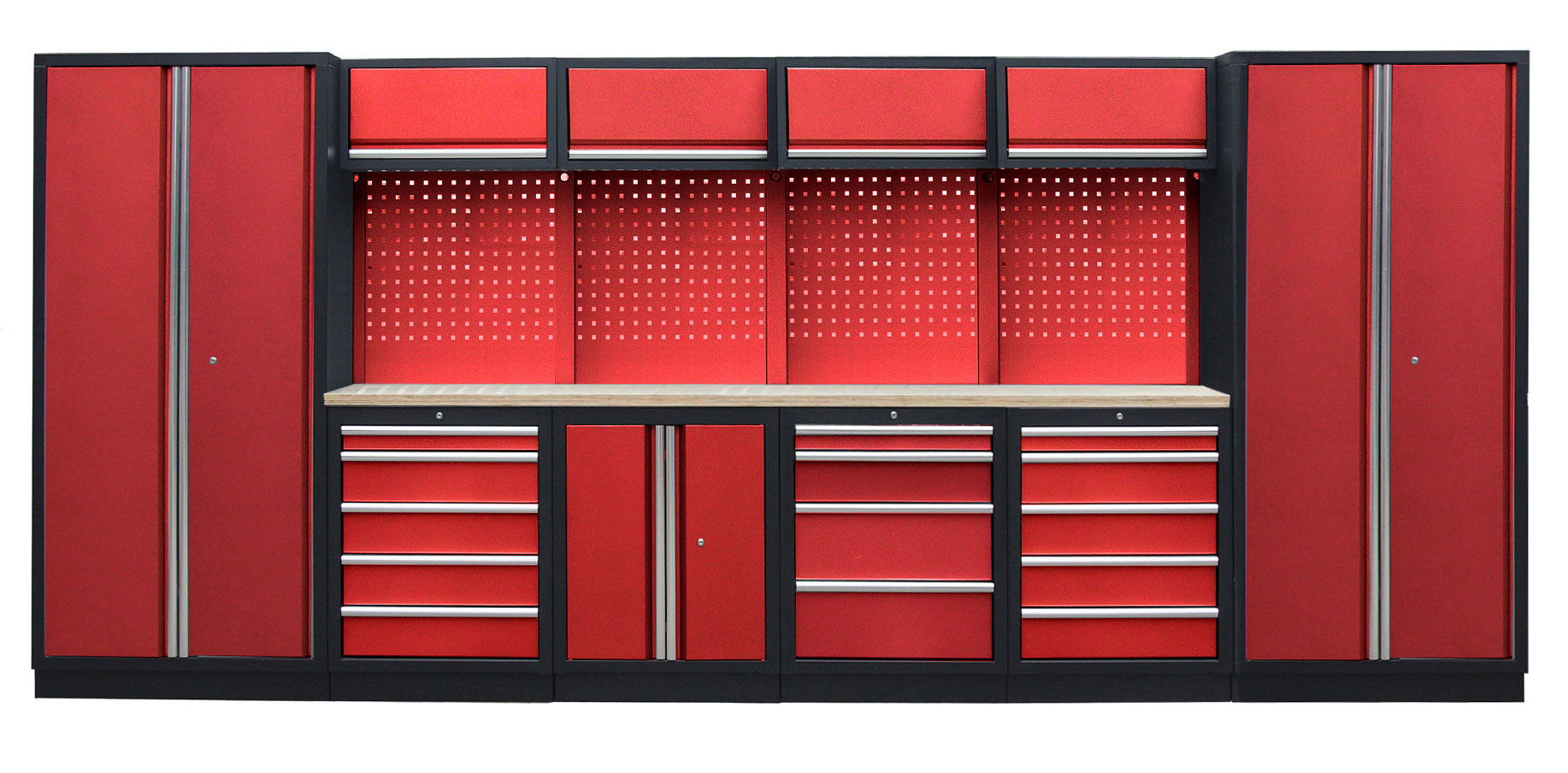 E-shop Kvalitný PROFI RED dielenský nábytok - 4535 x 2000 x 495 mm - RTGS1300AE