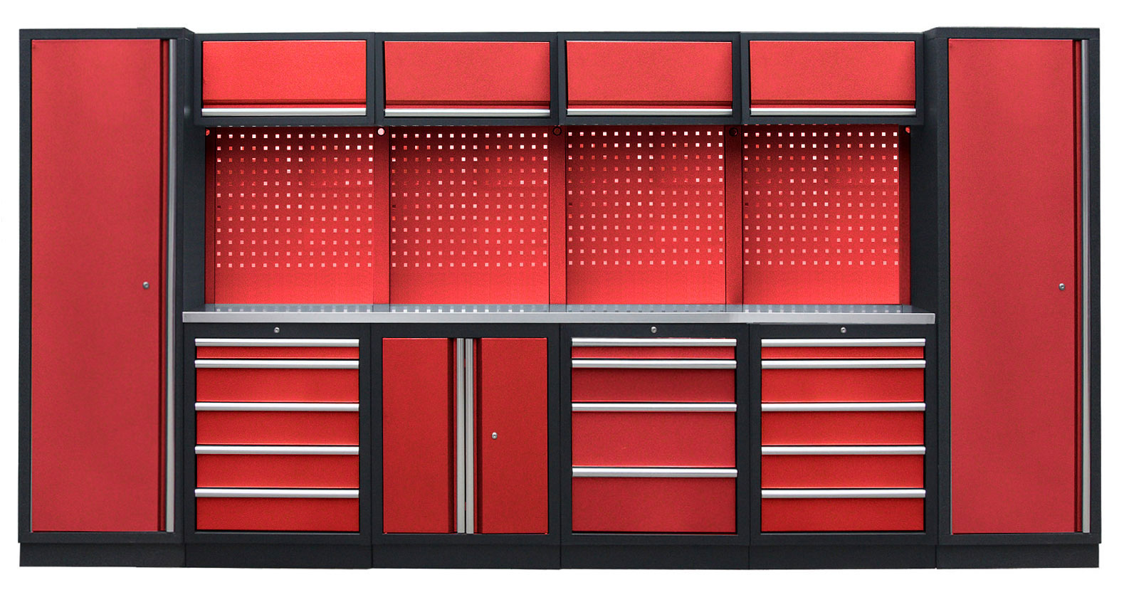 E-shop Kvalitný PROFI RED dielenský nábytok 3920 x 495 x 2000 mm - RTGS1300AV