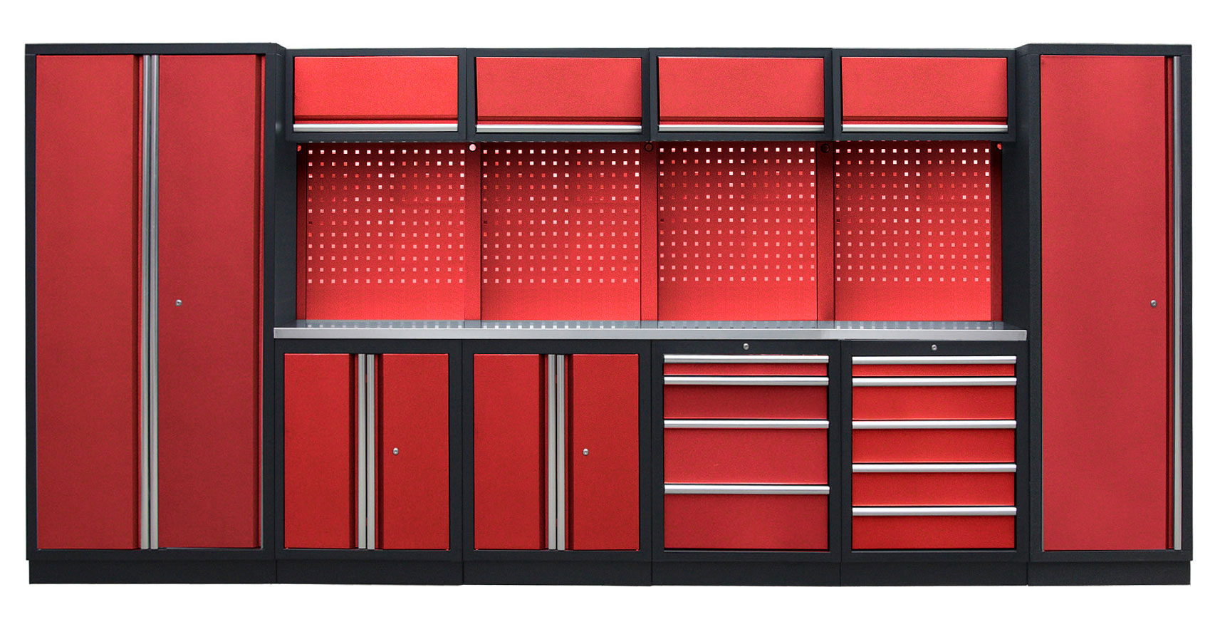 E-shop Kvalitný PROFI RED dielenský nábytok 4235 x 495 x 2000 mm - RTGS1300BB5