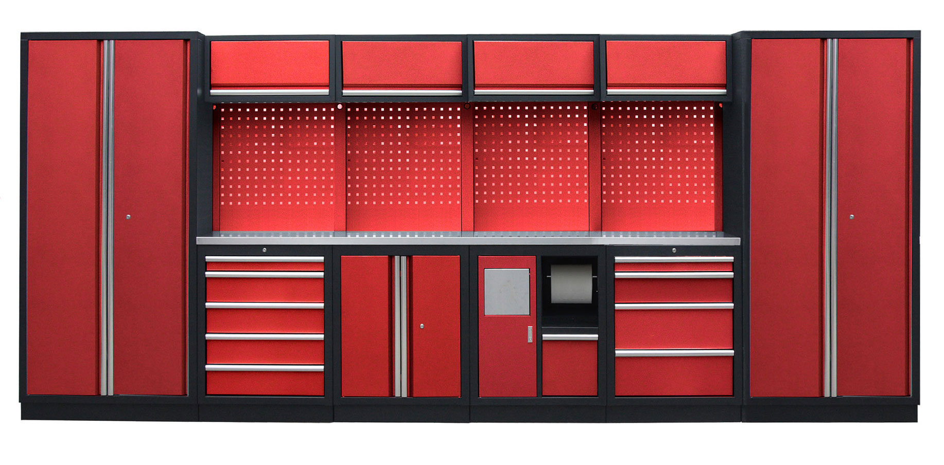 E-shop Kvalitný PROFI RED dielenský nábytok - 4535 x 2000 x 495 mm - RTGS1301AN