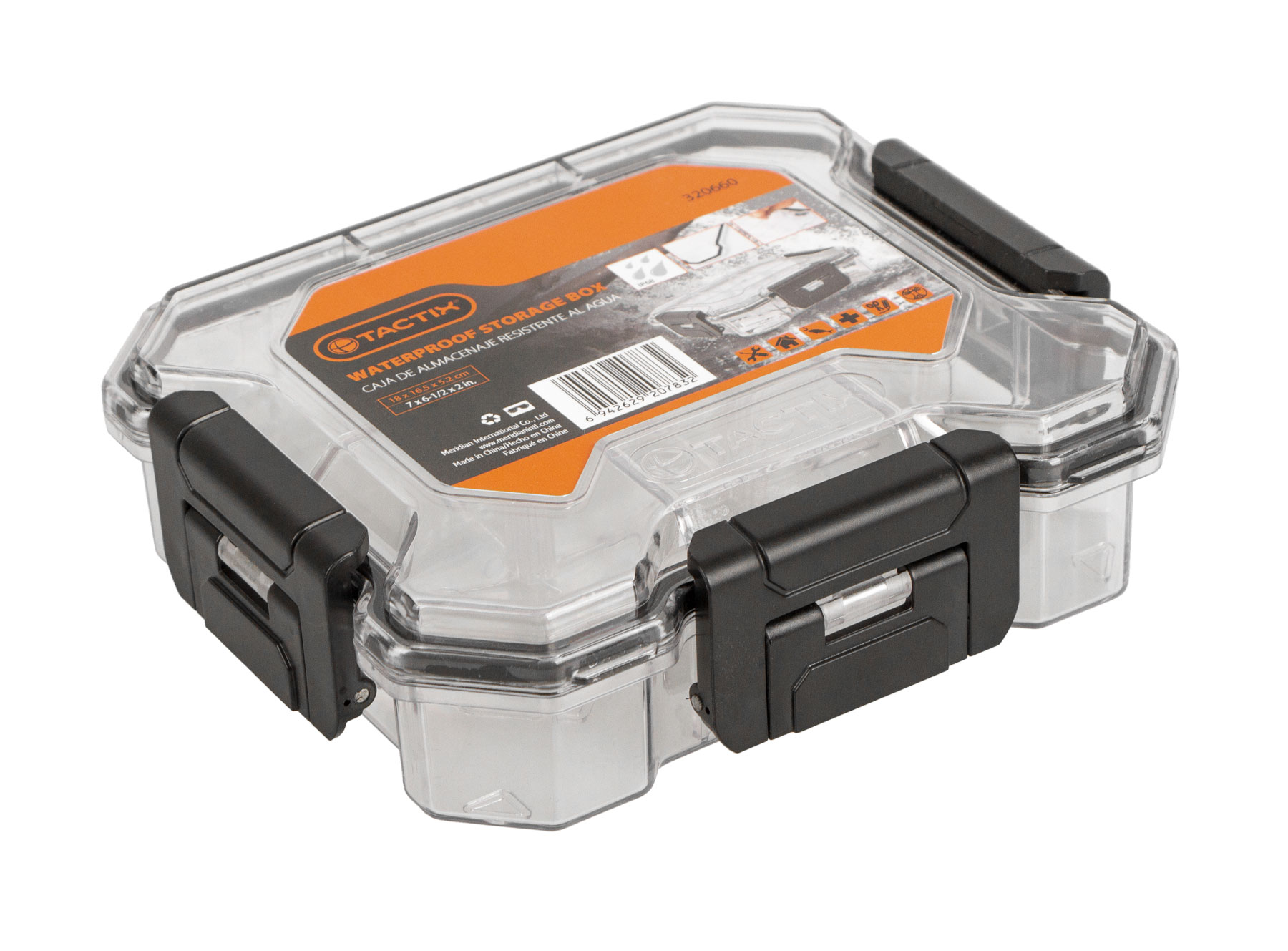 E-shop Vodotesný plastový box 180 x 165 x 52 mm - TC320660