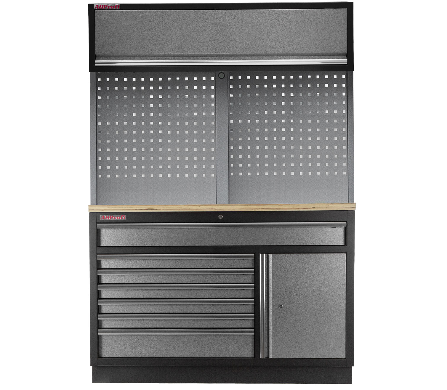 E-shop Dielenská zostava PROFI, 1360 x 495 x 2000 mm - TGC1371BAL