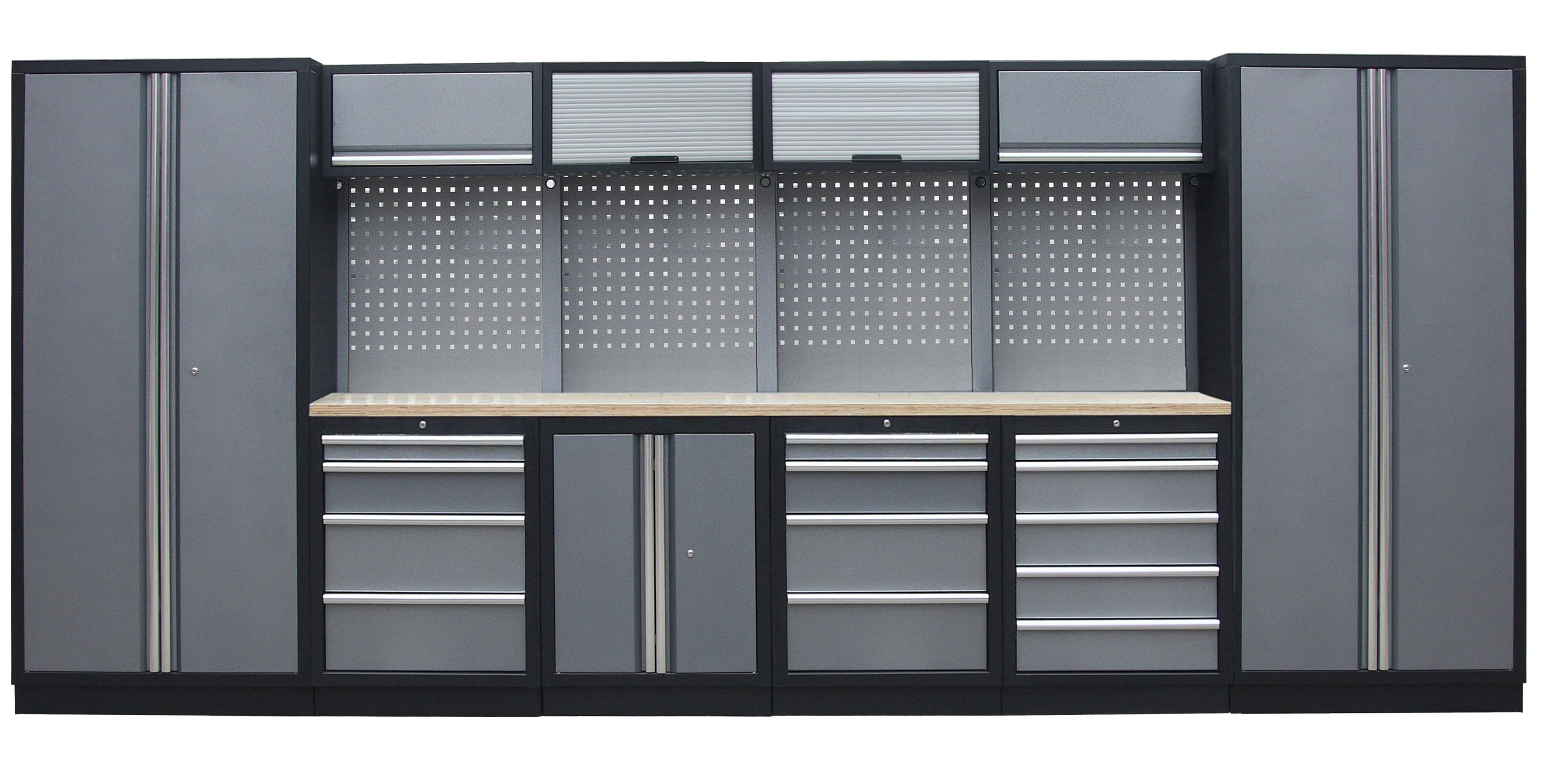 E-shop Kvalitný PROFI dielenský nábytok - 4535 x 2000 x 495 mm - TGS1300A1