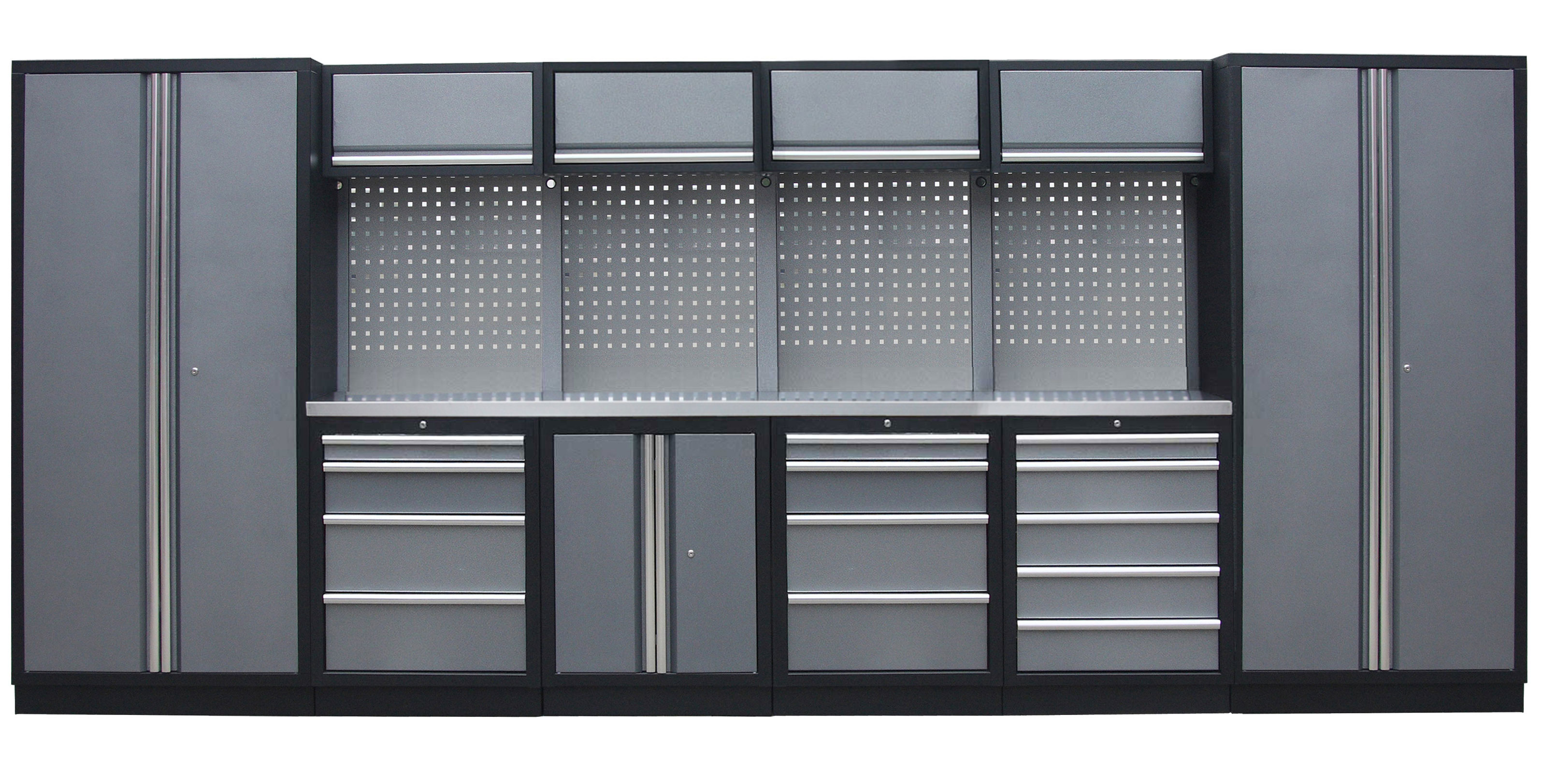 E-shop Kvalitný PROFI dielenský nábytok - 4535 x 2000 x 495 mm - TGS1300A22