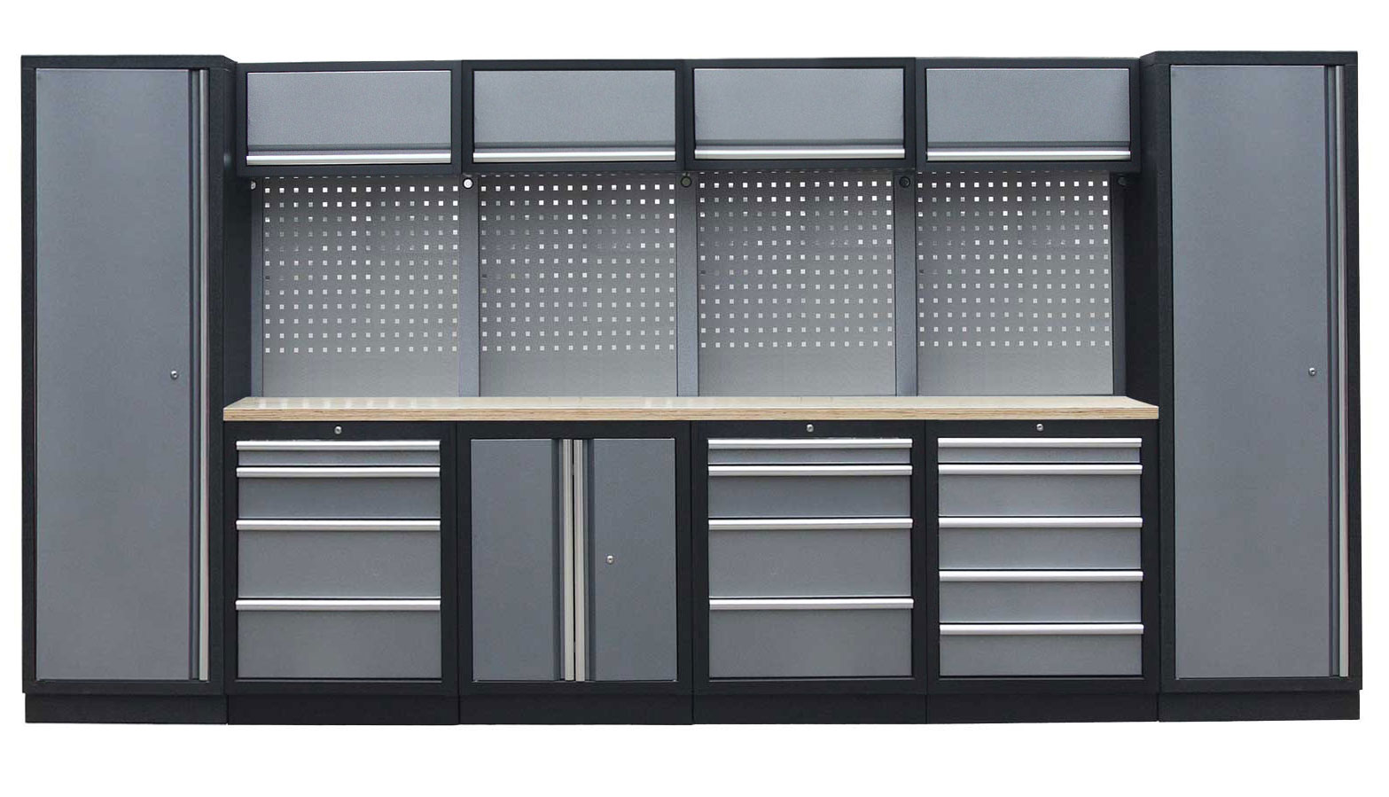 E-shop Kvalitný PROFI dielenský nábytok 3920 x 495 x 2000 mm - TGS1300A8