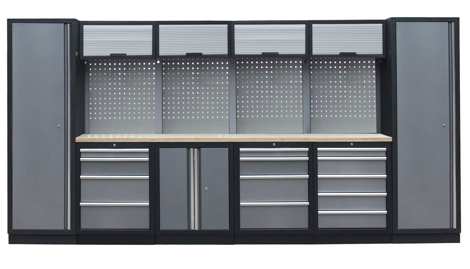 E-shop Kvalitný PROFI dielenský nábytok 3920 x 495 x 2000 mm - TGS1300A9