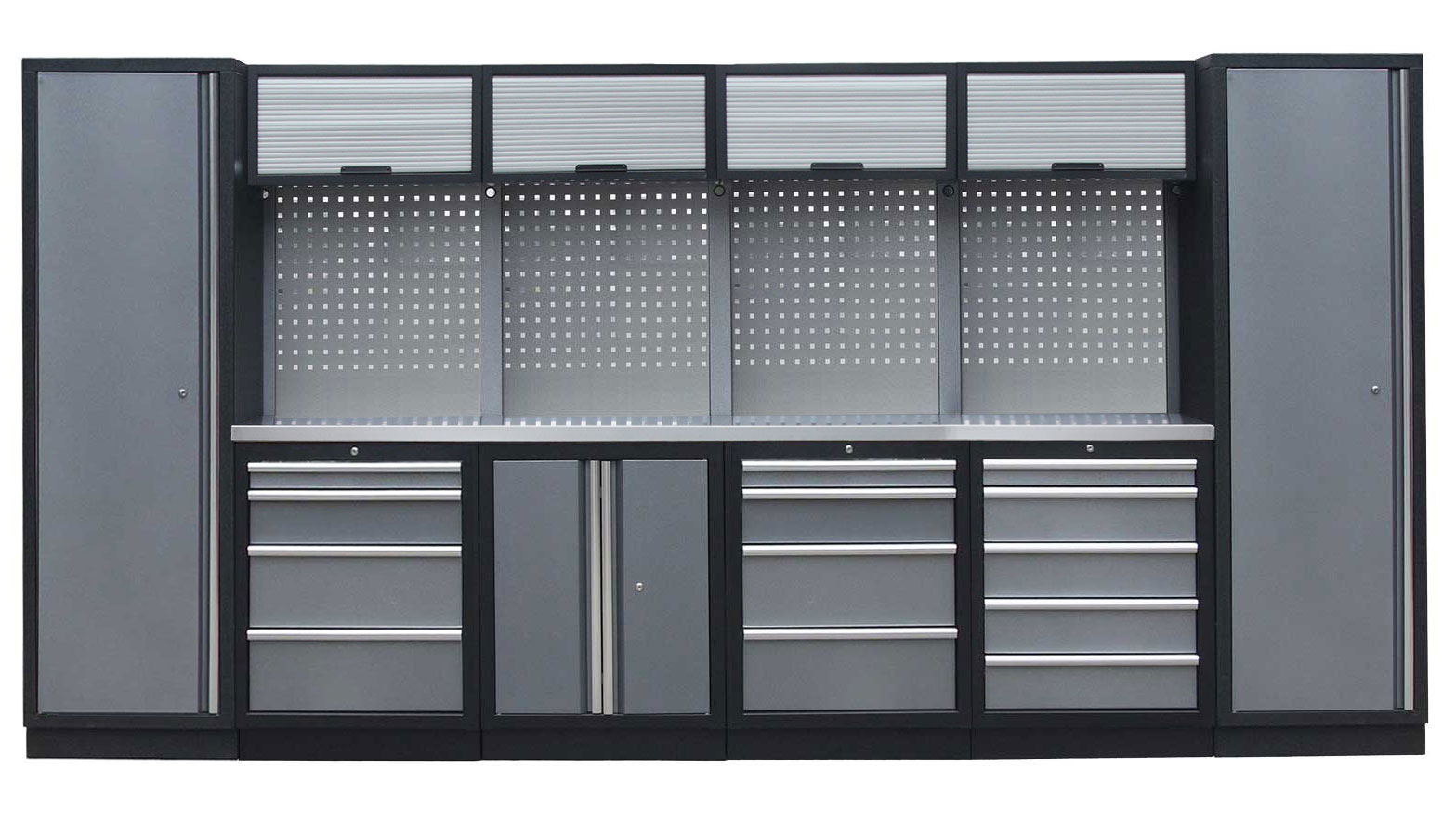 E-shop Kvalitný PROFI dielenský nábytok 3920 x 495 x 2000 mm - TGS1300A99