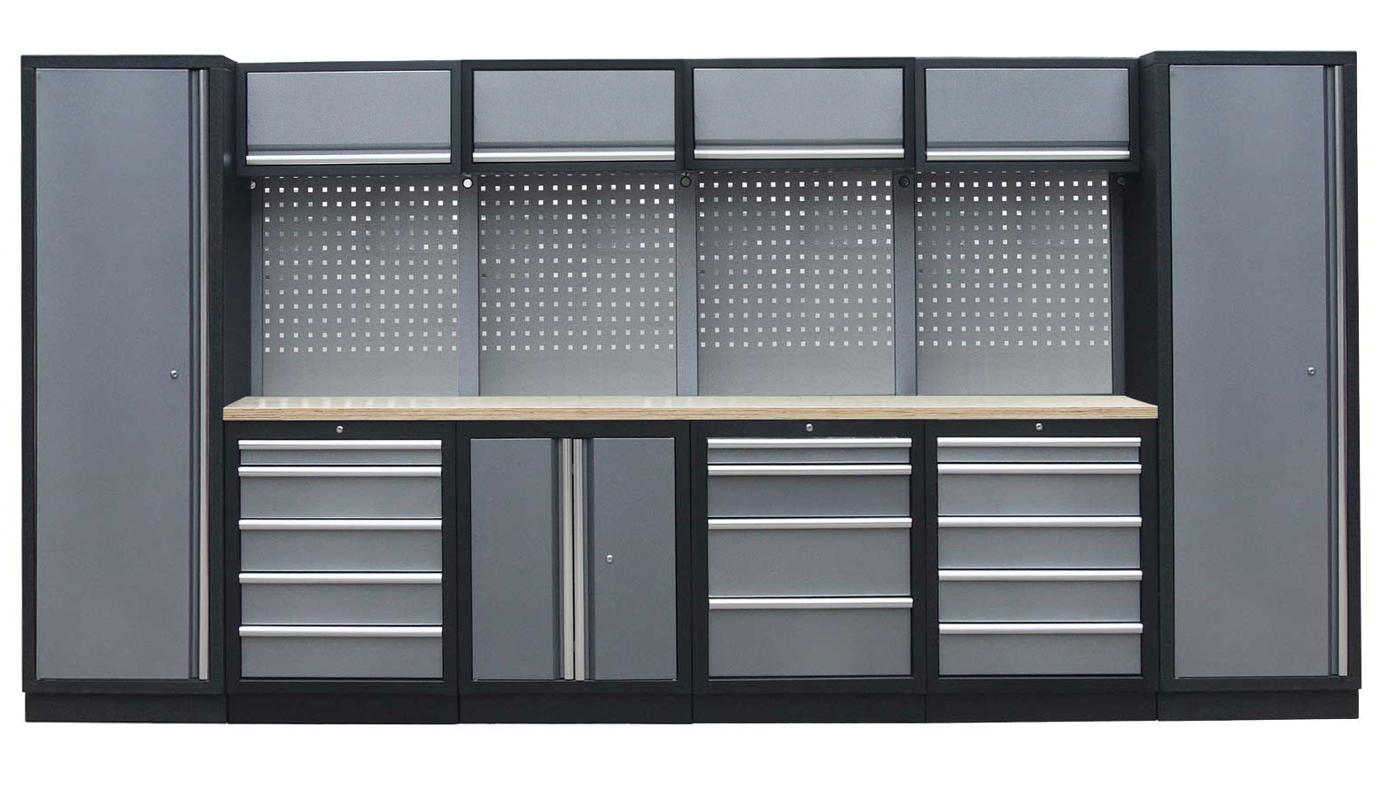 E-shop Kvalitný PROFI dielenský nábytok 3920 x 495 x 2000 mm - TGS1300AA