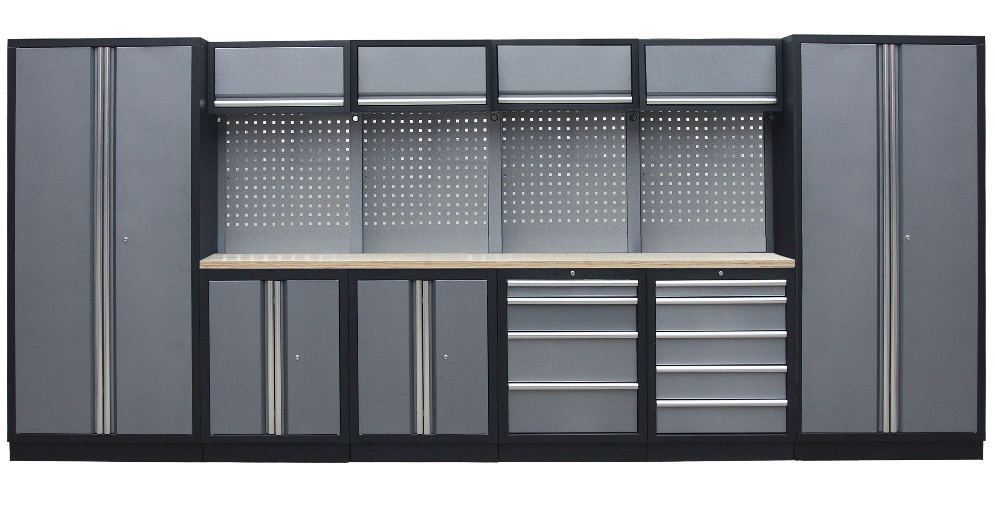E-shop Kvalitný PROFI dielenský nábytok - 4535 x 2000 x 495 mm - TGS1300AA2