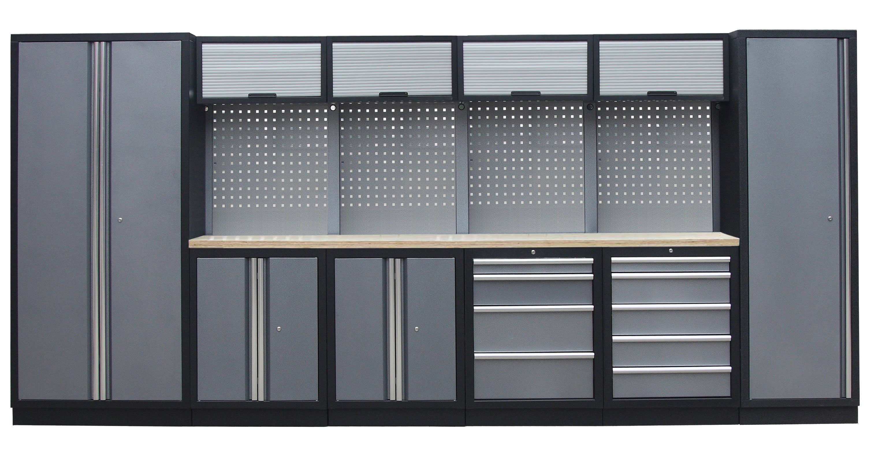 E-shop Kvalitný PROFI dielenský nábytok 4235 x 495 x 2000 mm - TGS1300AA7