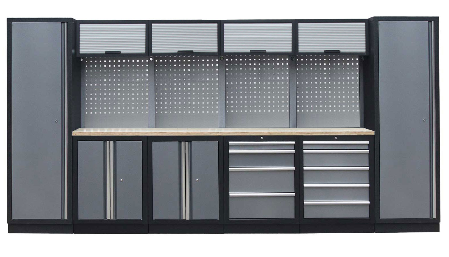 E-shop Kvalitný PROFI dielenský nábytok 3920 x 495 x 2000 mm - TGS1300AA9