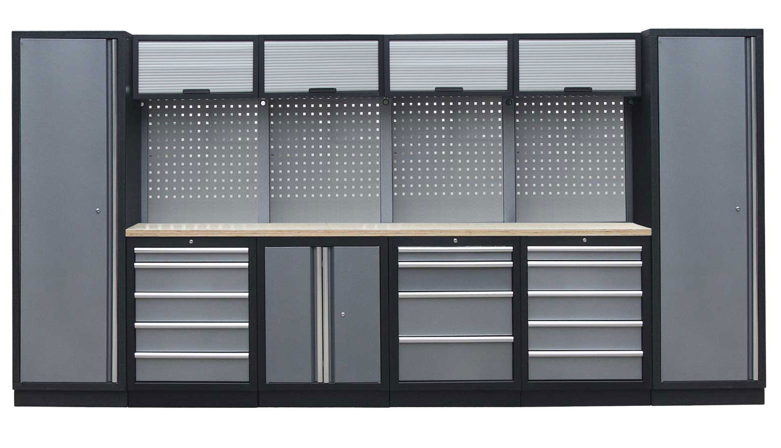 E-shop Kvalitný PROFI dielenský nábytok 3920 x 495 x 2000 mm - TGS1300AN
