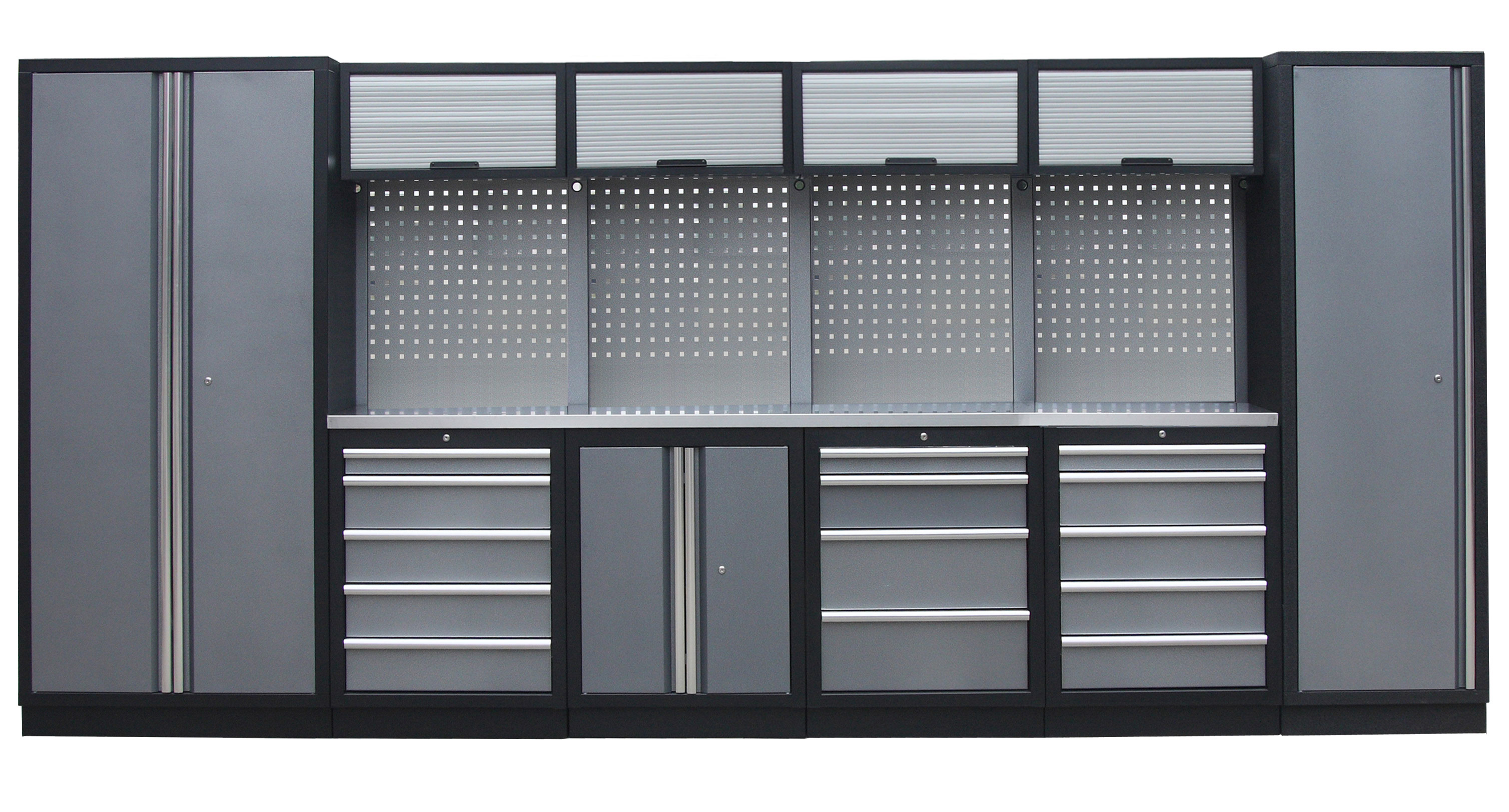 E-shop Kvalitný PROFI dielenský nábytok 4235 x 495 x 2000 mm - TGS1300AQ
