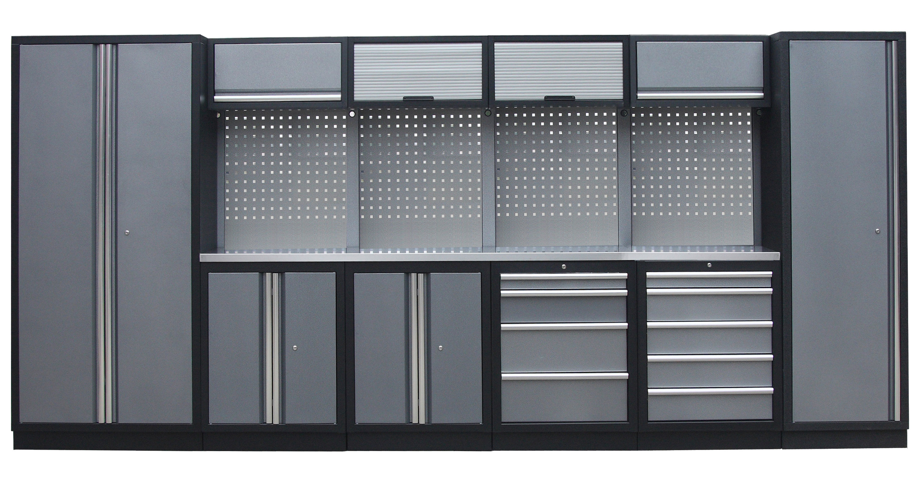 E-shop Kvalitný PROFI dielenský nábytok 4235 x 495 x 2000 mm - TGS1300BB4