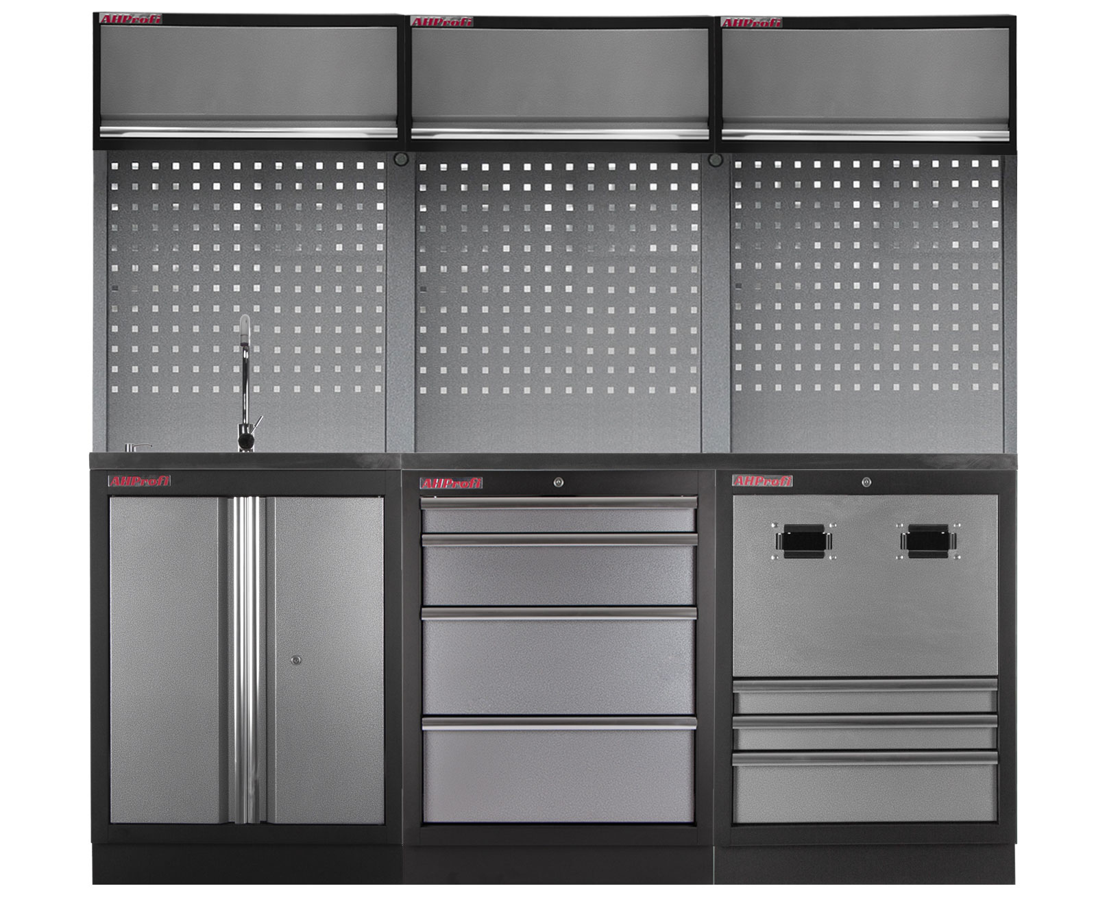 E-shop Zostava PROFI dielenského nábytku 2040 x 495 x 2000 mm - TGS1300NA