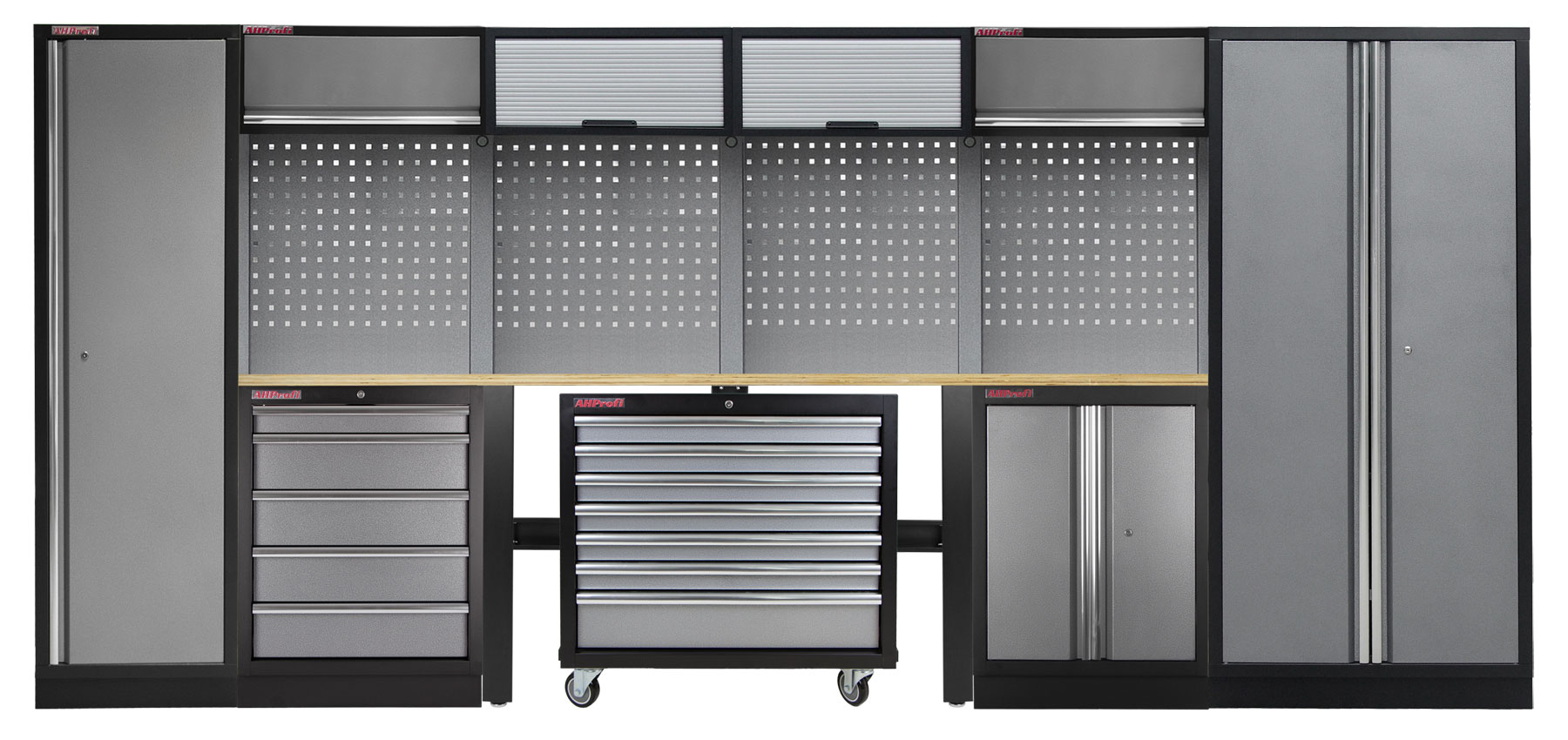 E-shop Zostava PROFI dielenského nábytku 4235 x 495 x 2000 mm - TGS1300NB