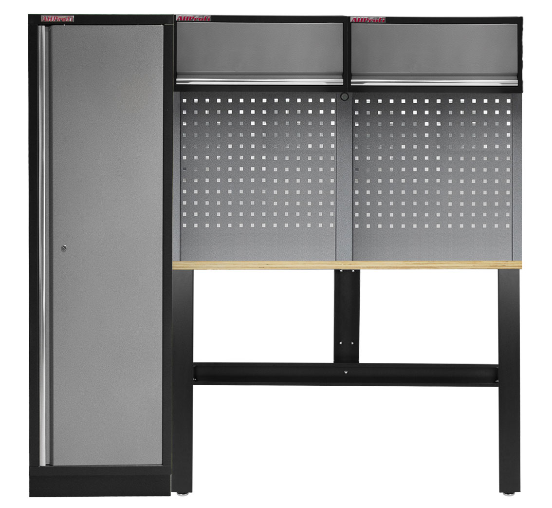 E-shop Zostava PROFI dielenského nábytku 1960 x 495 x 2000 mm - TGS1300NC