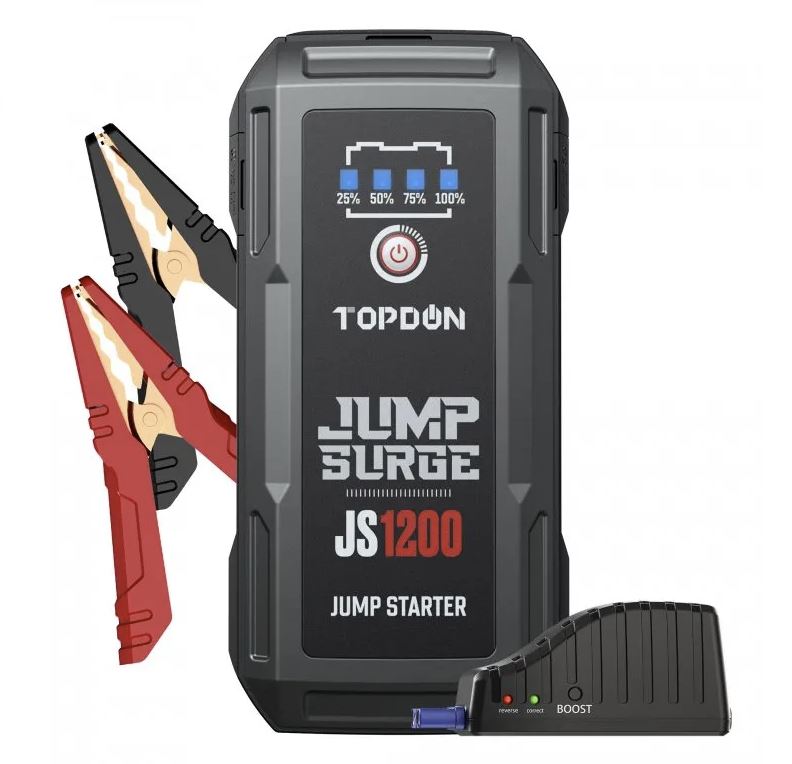 E-shop TOPDON Car Jump Starter JumpSurge 1200, 10 000 mAh
