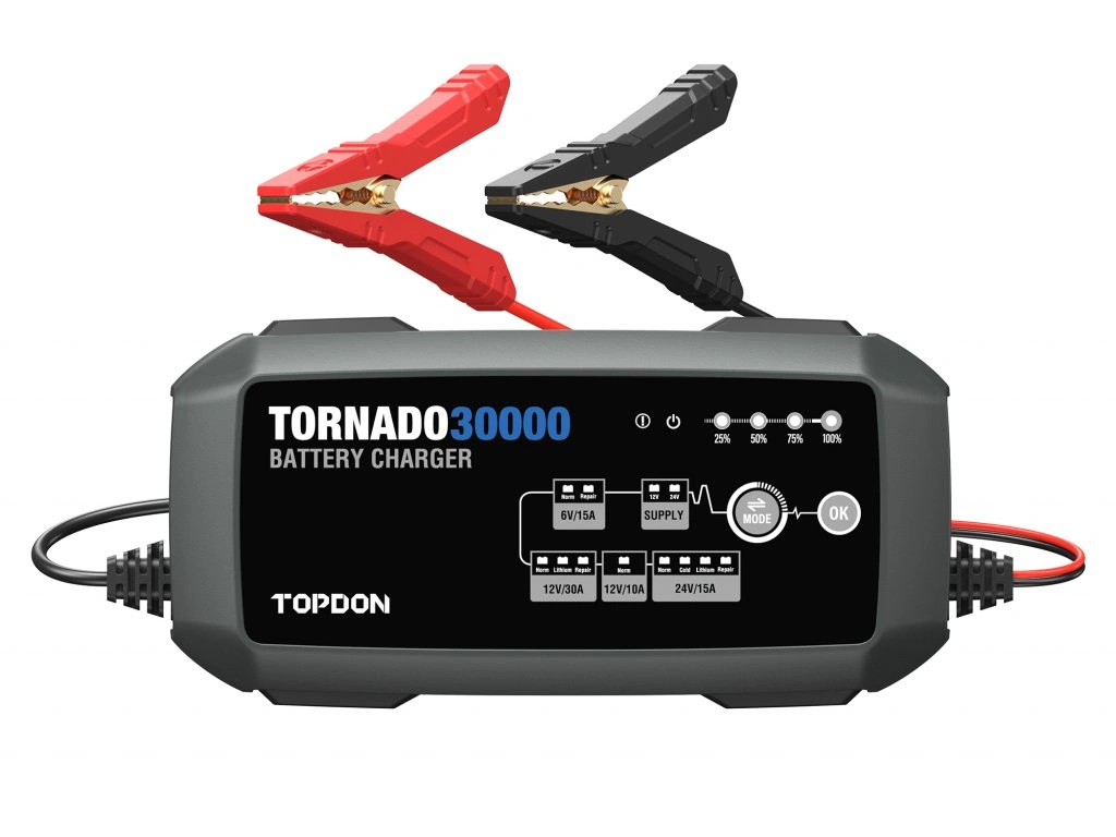 E-shop TOPDON Nabíjačka autobatérie Tornado 30000, 360 W